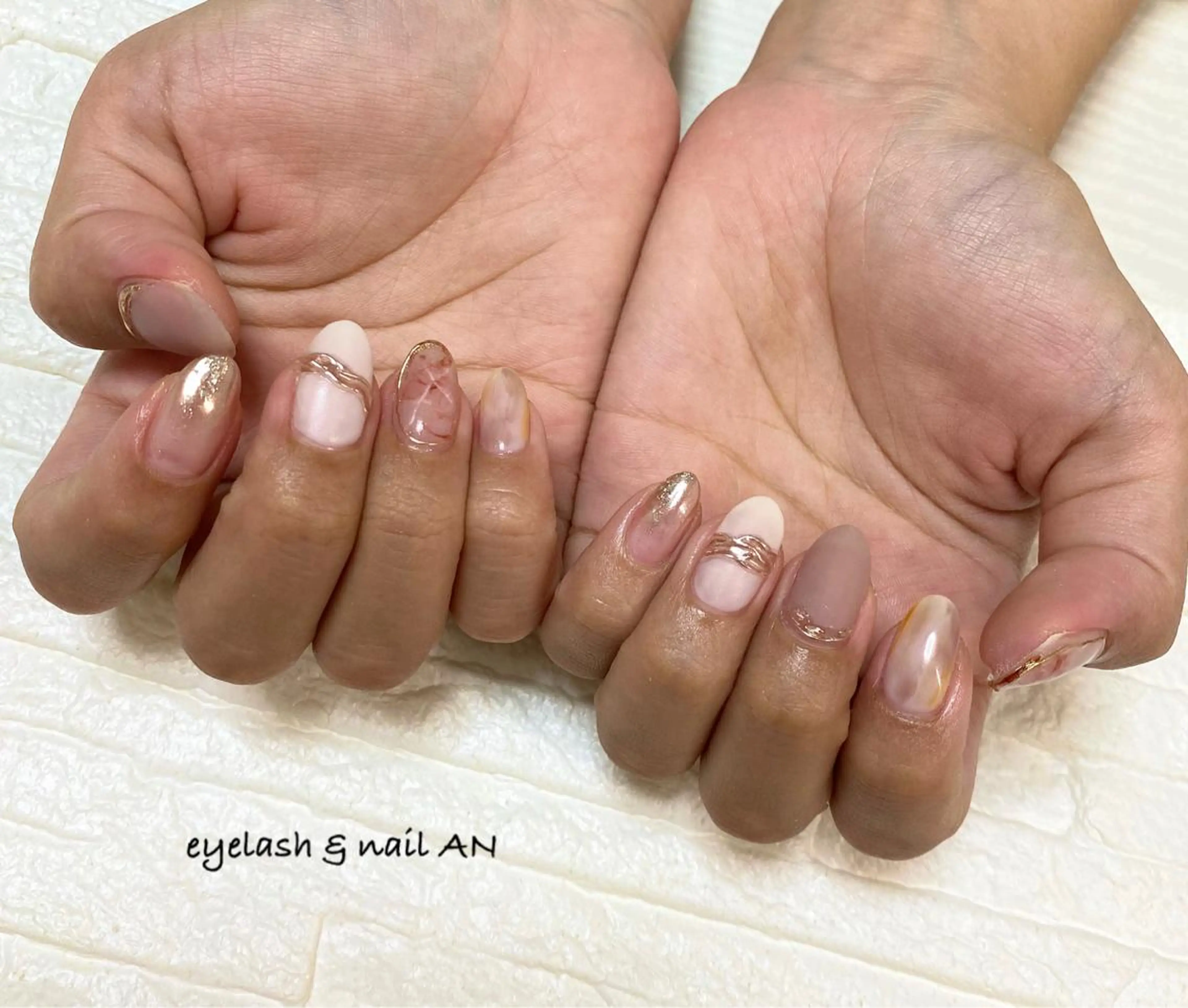 ネイル eyelash & nail AN所属・eyelash & nail ANのマツエク・マツパデザイン