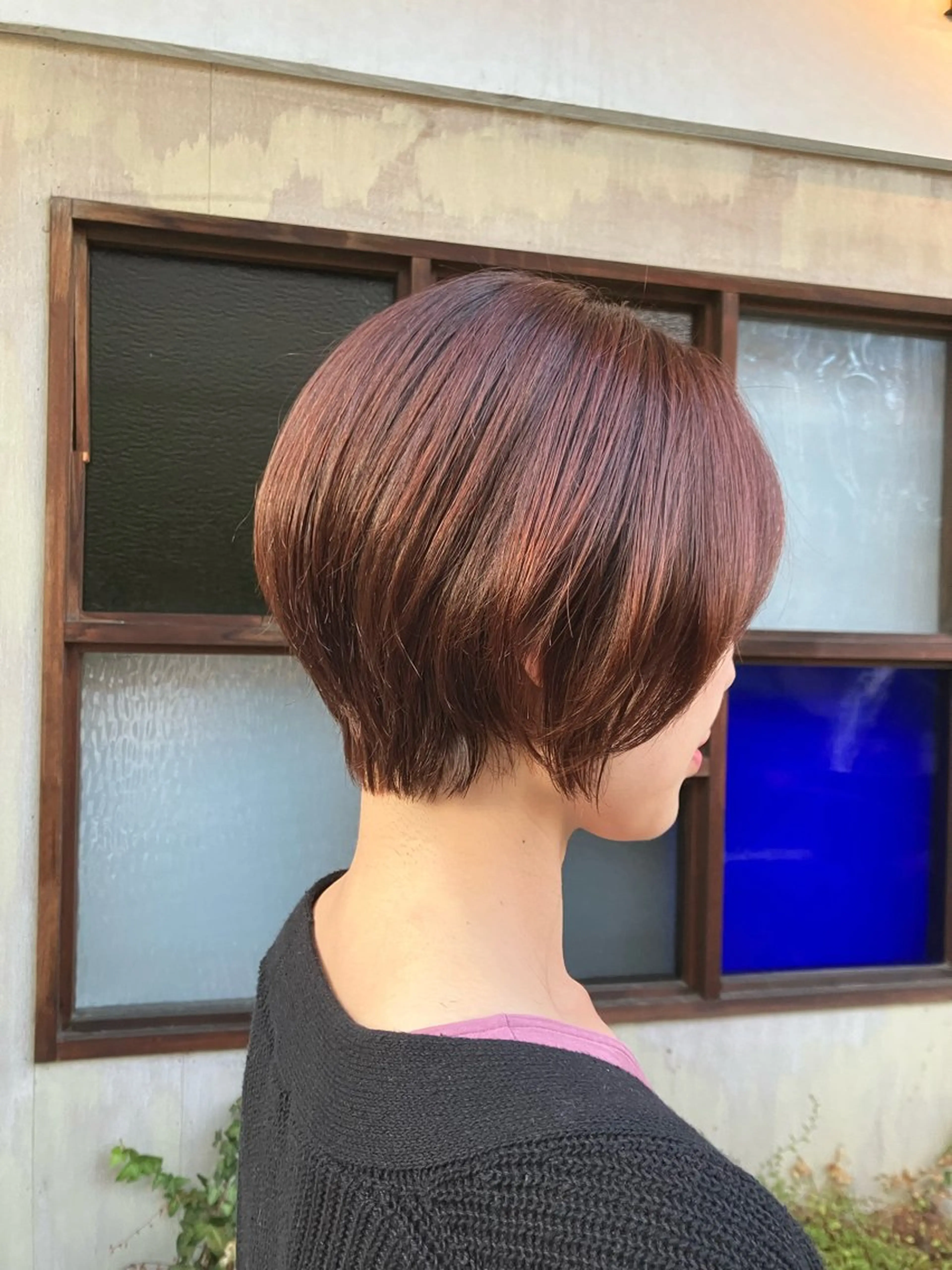 ショート カラー カット ヘアカラー ニュアンスカラー／ メンズ🌙久住綾香のヘアスタイル