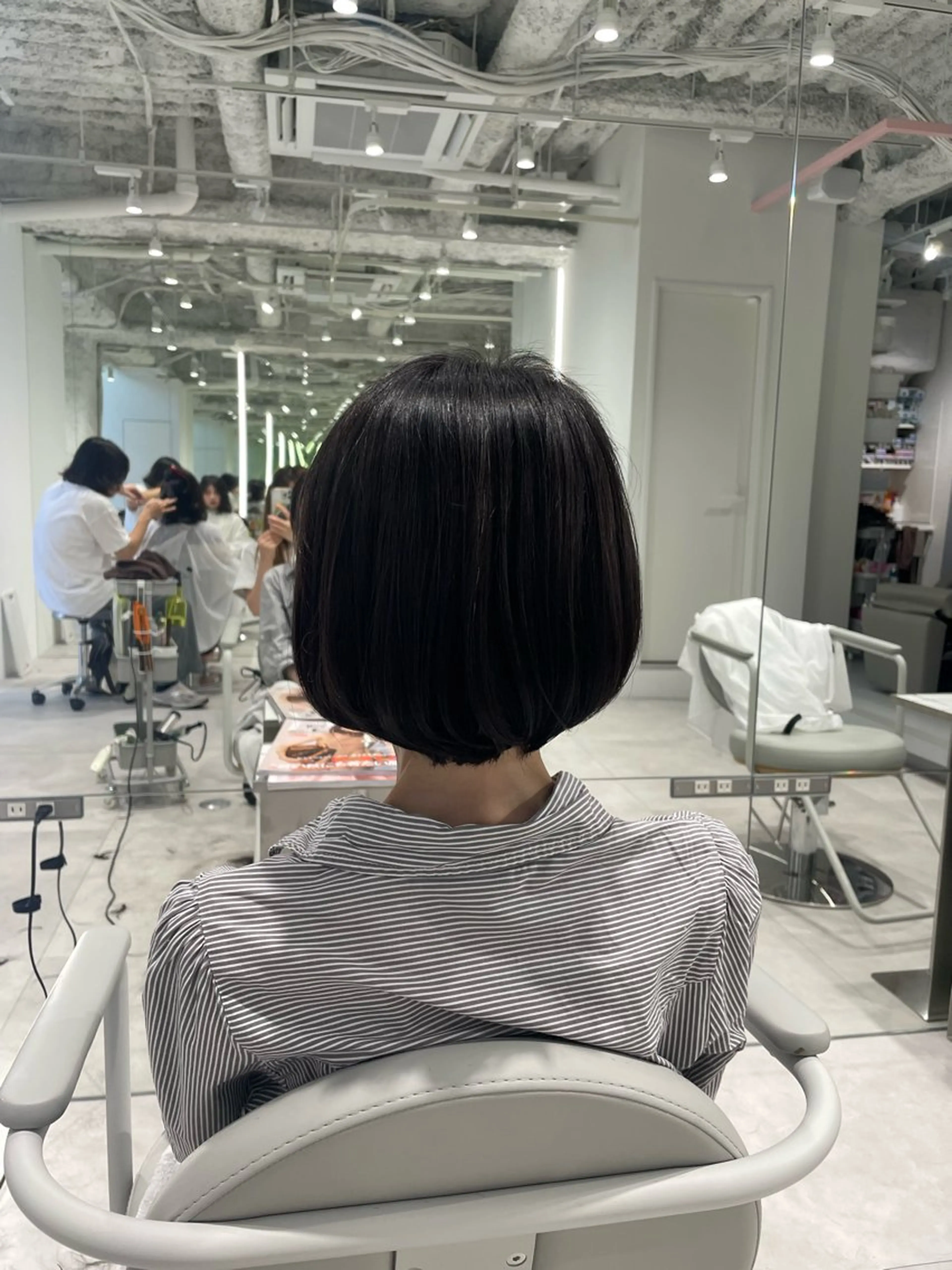 ショート ショートボブ ボブ ショートヘア ショートカット♡ 石川優奈のヘアスタイル