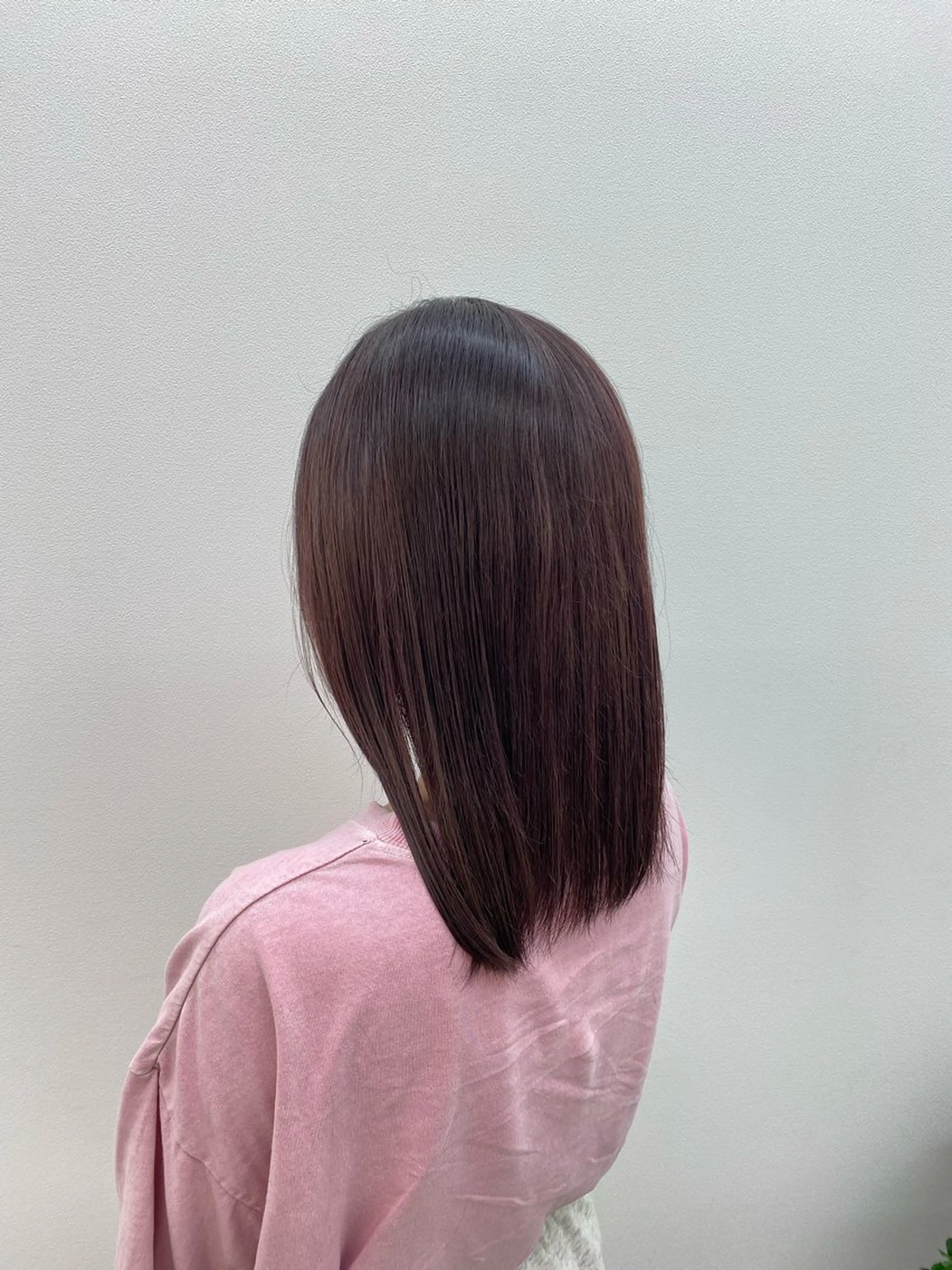 ミディアム ヘアカラー 小川 凜華のヘアスタイル