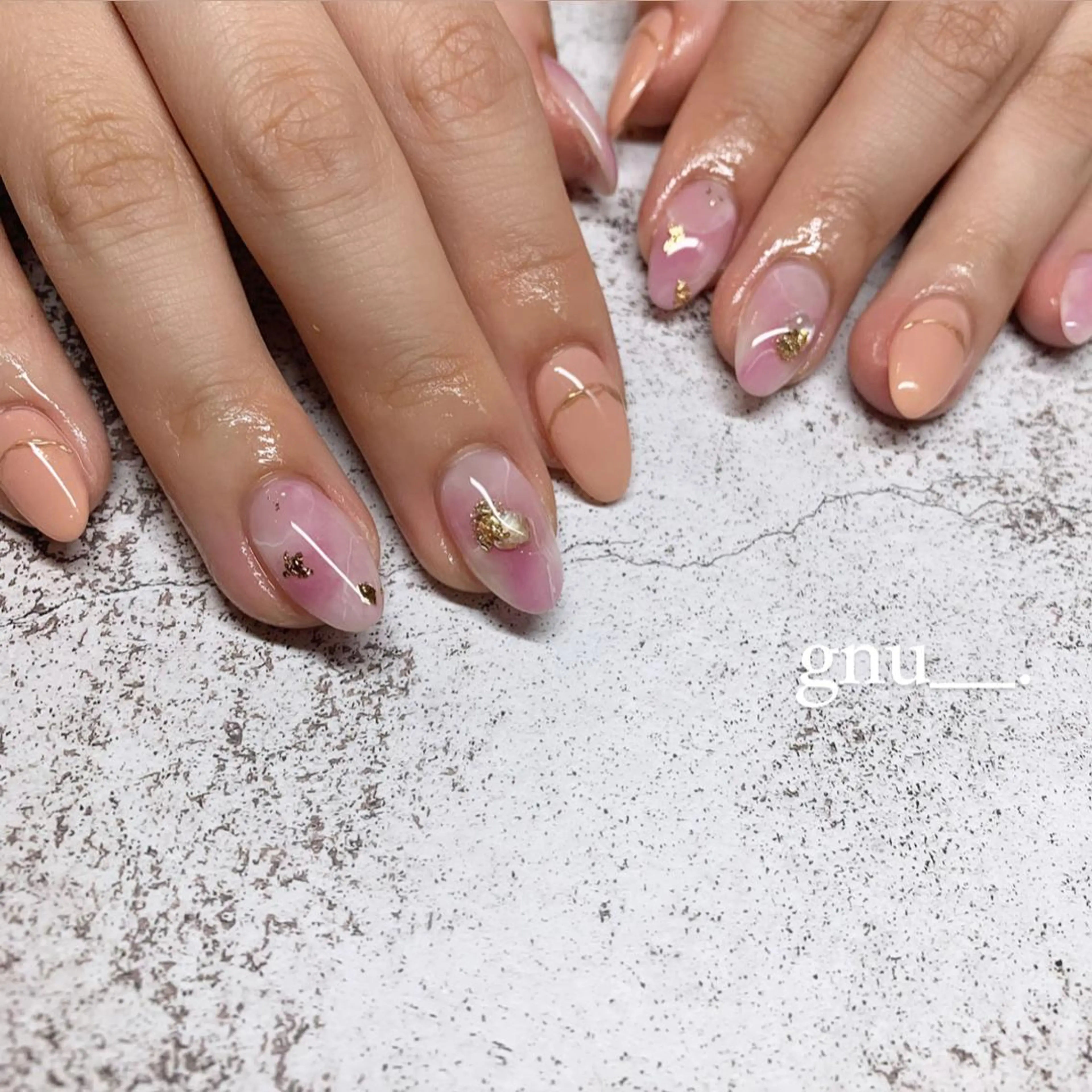 ネイル ハンドネイル gnu__. nailのネイルデザイン