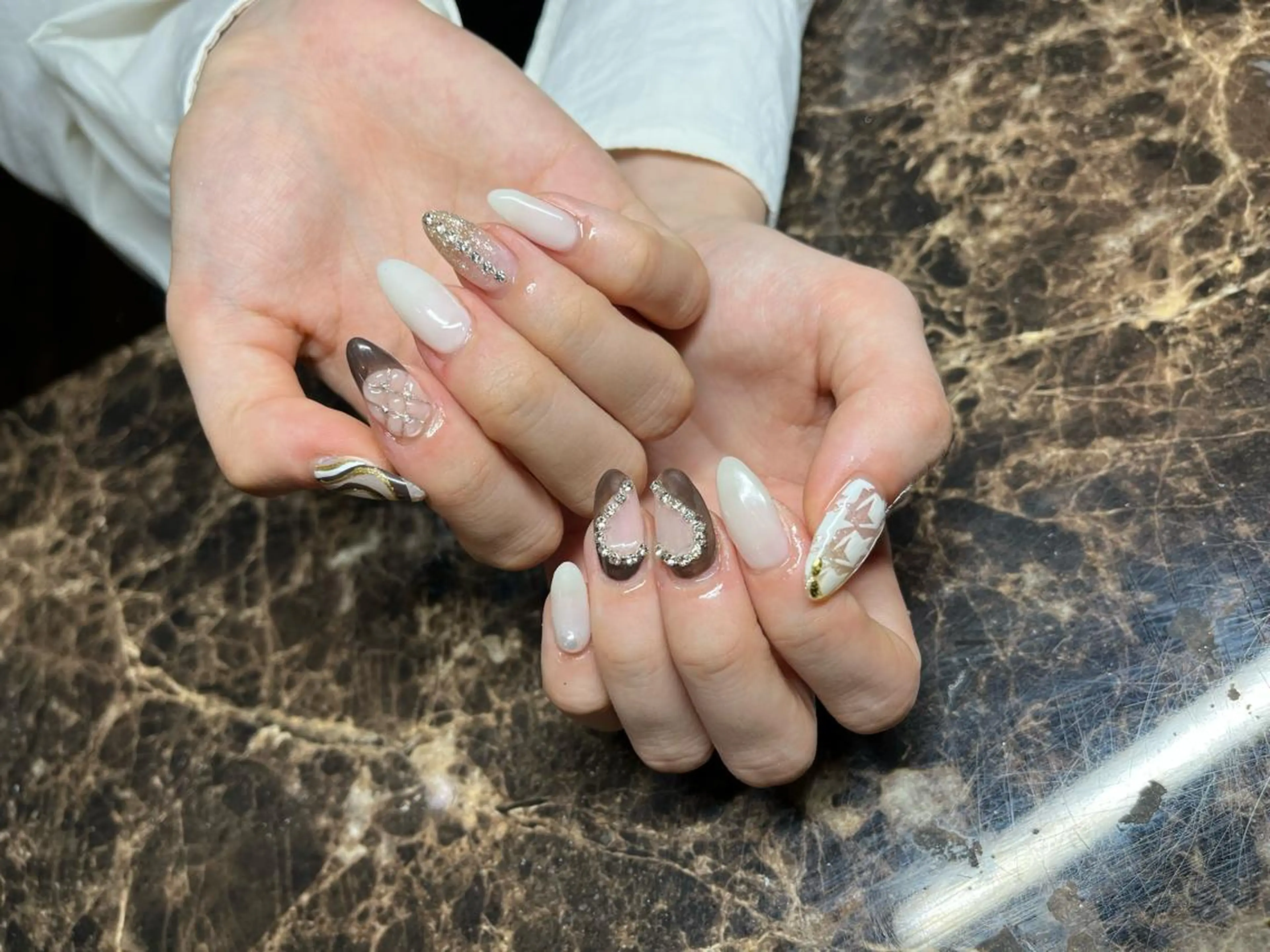 ネイル ハンドネイル IROHA Nail 矢掛萌子のネイルデザイン