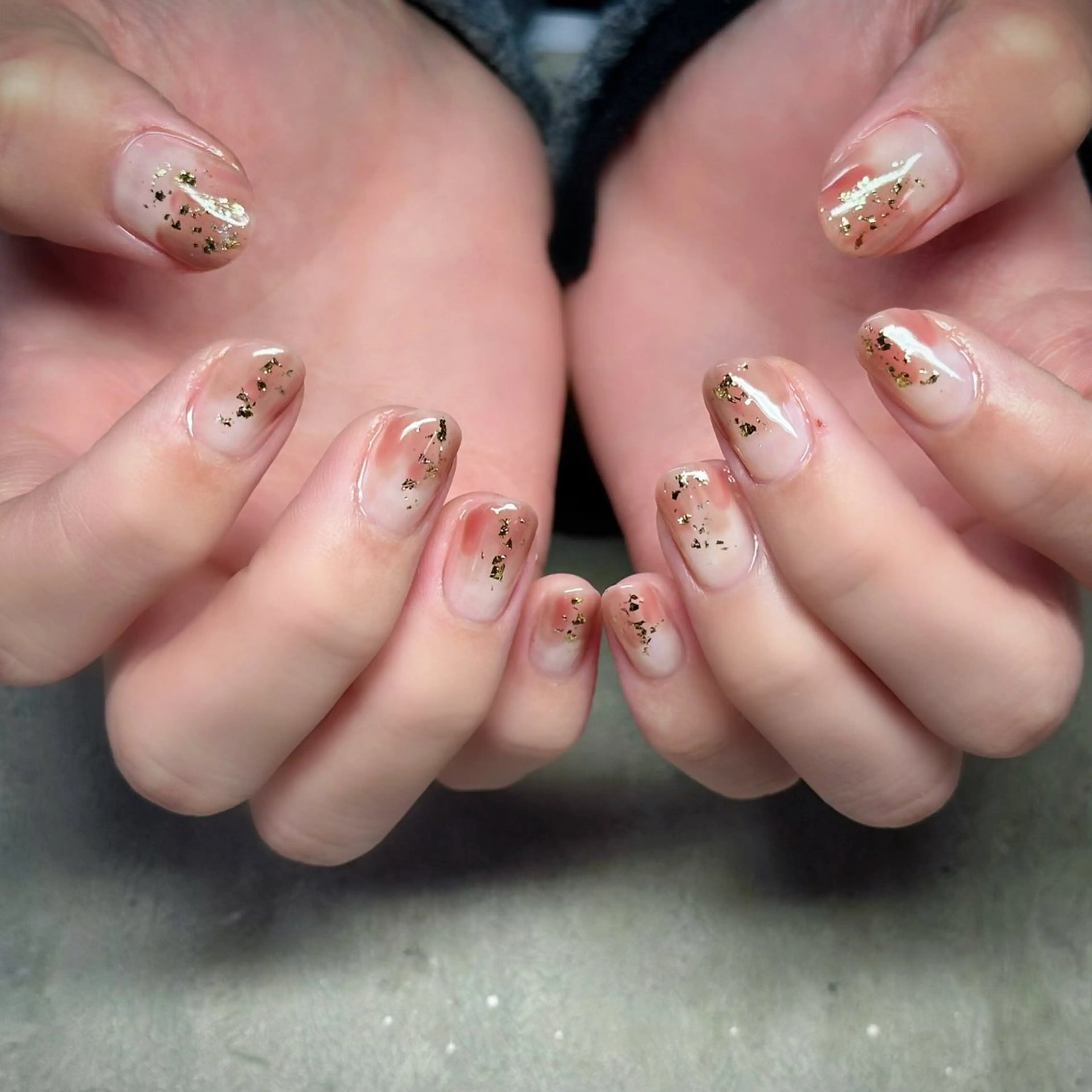 ネイル ニュアンスネイル ハンドネイル Éclat~エクラ~ Mizukiのネイルデザイン