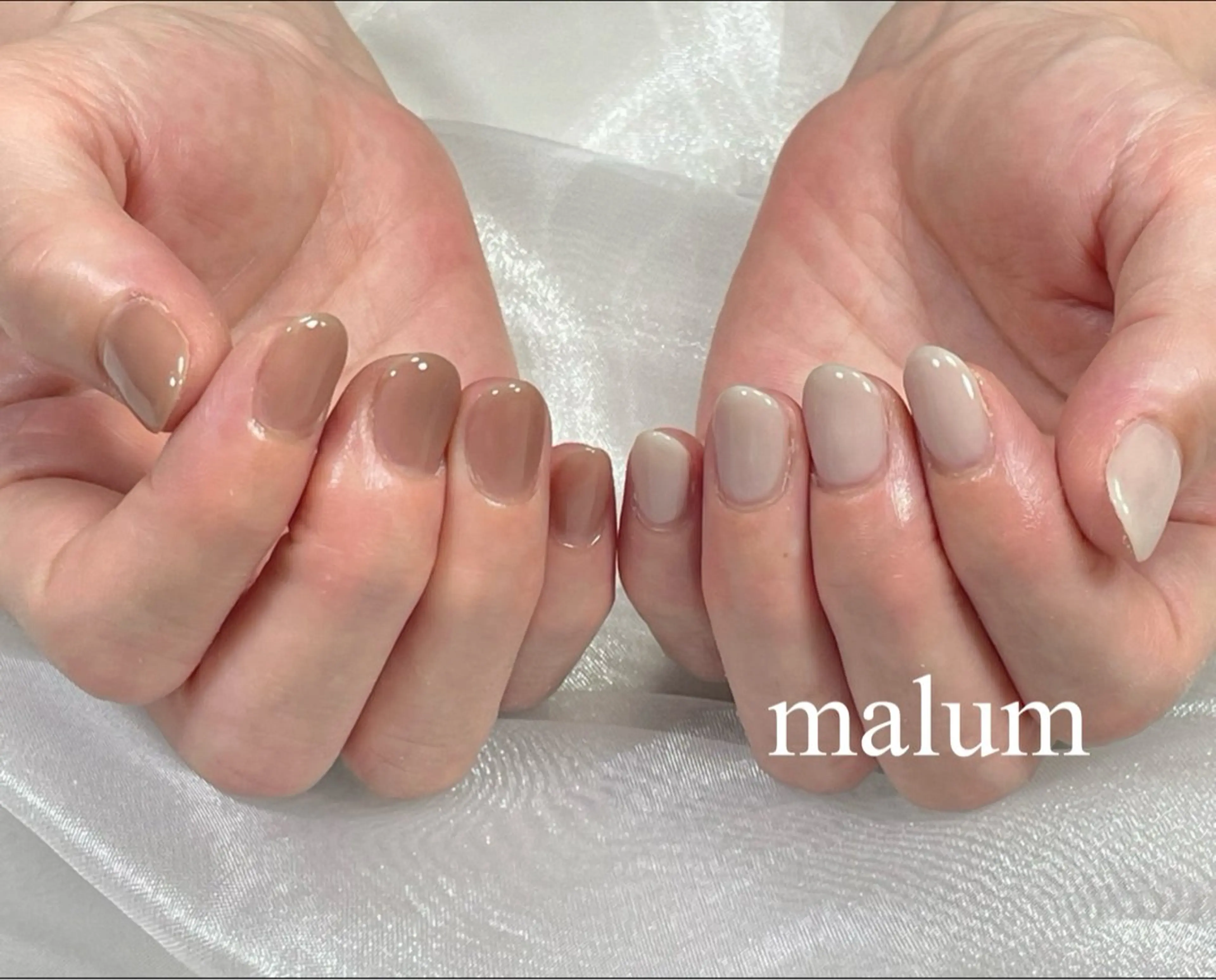 ネイル ハンドネイル malum nailのネイルデザイン