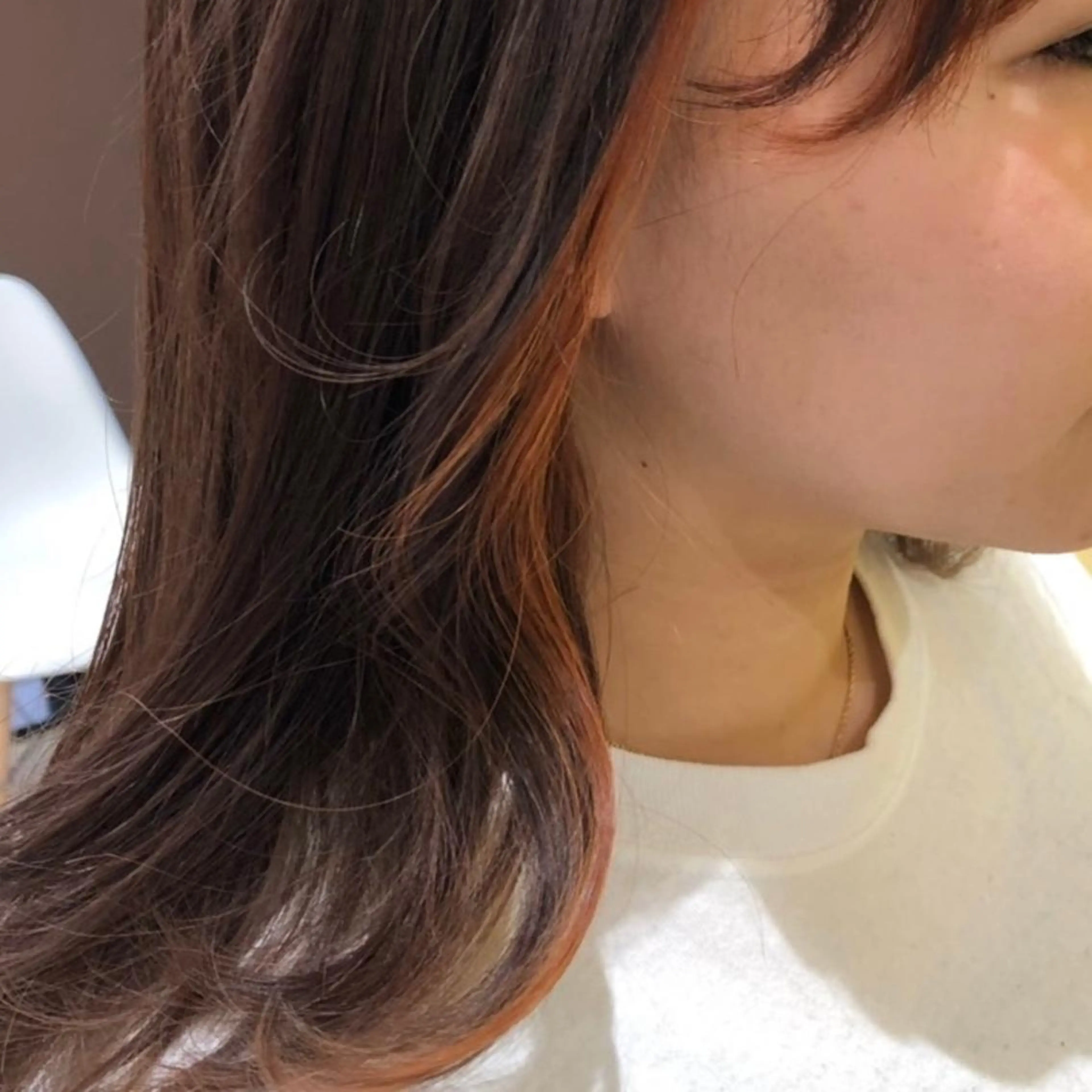 ミディアム カラー N°　jillva 腰山 菜々美のヘアスタイル