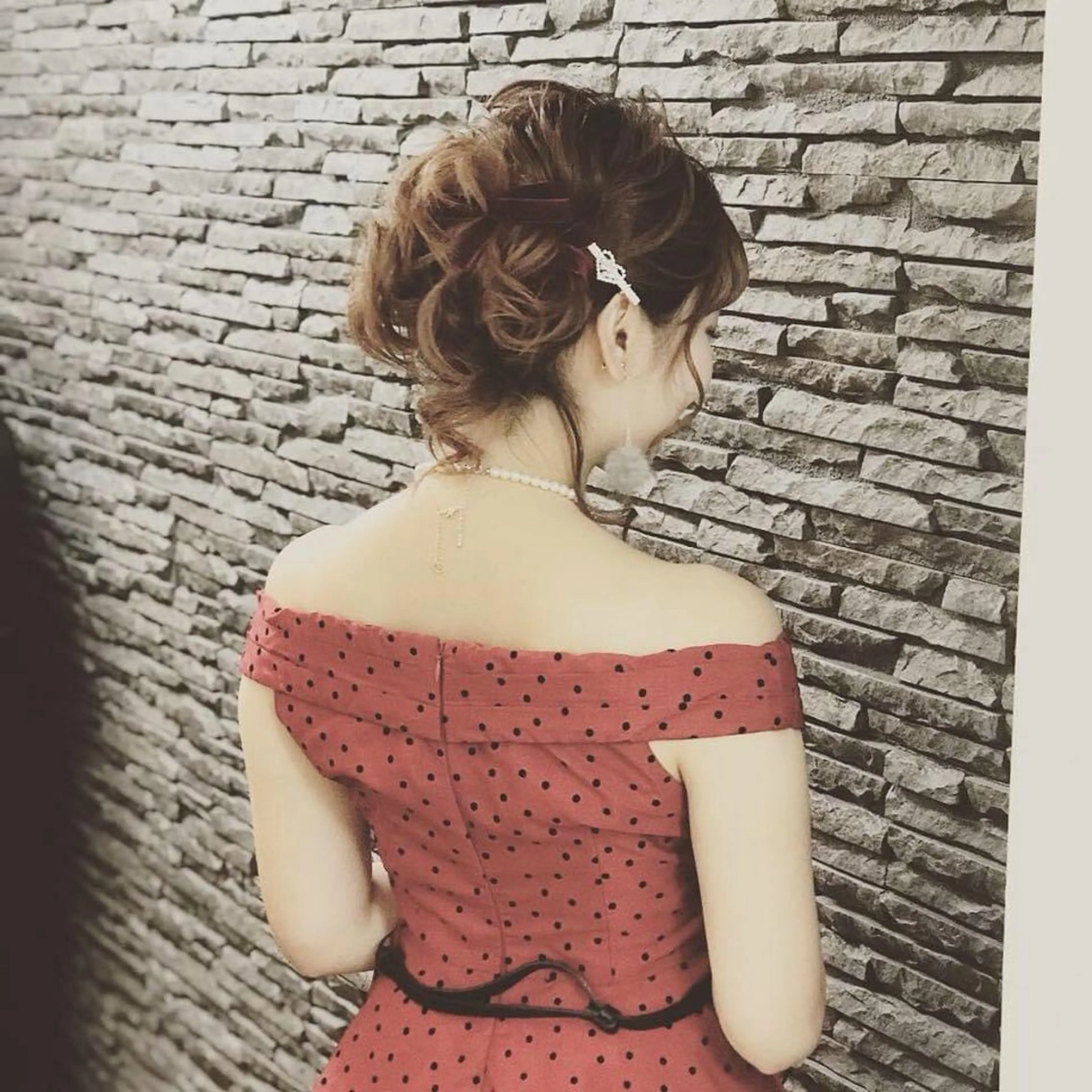 ロング ヘアセット hairmake Sakura松本真理のヘアスタイル