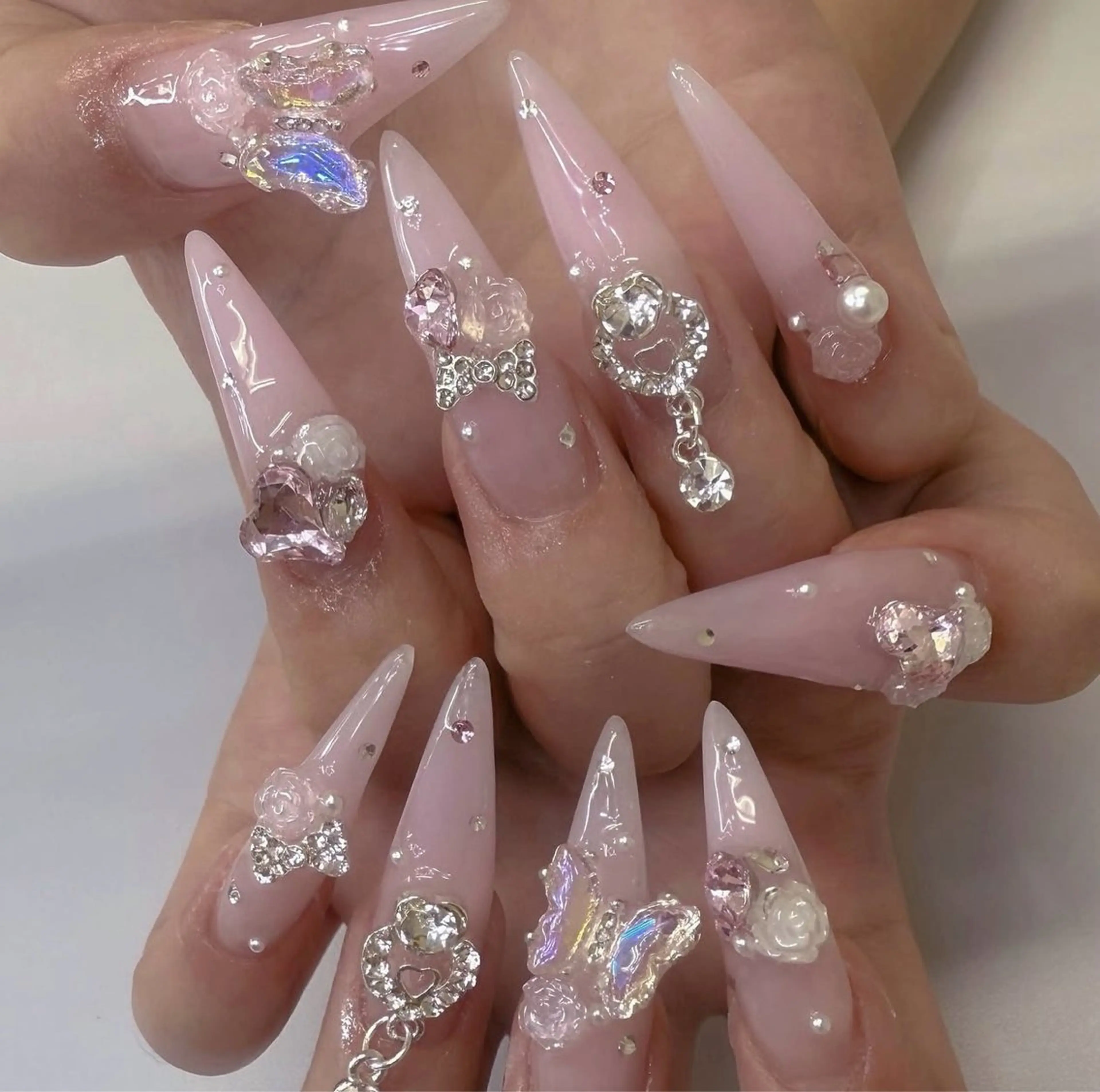 ネイル アートネイル フレンチネイル ジェルネイル ニュアンスネイル オフィスネイル ハンドネイル Ryunail所属・Ryu Nail Shinokuboのネイルデザイン