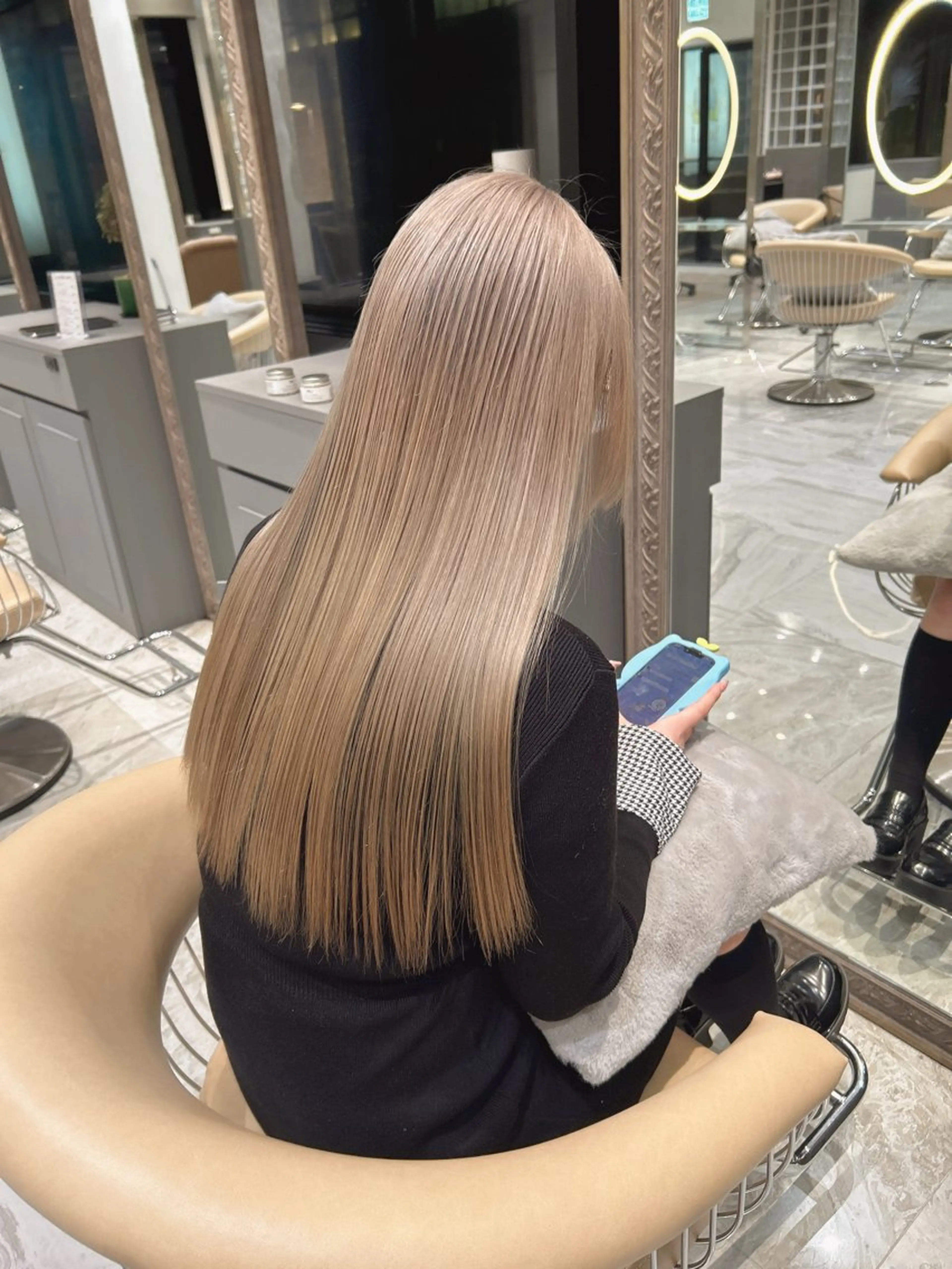 ロング カット ヘアカラー トリートメント 🥇KEN /人気指名殺到中‼️のヘアスタイル