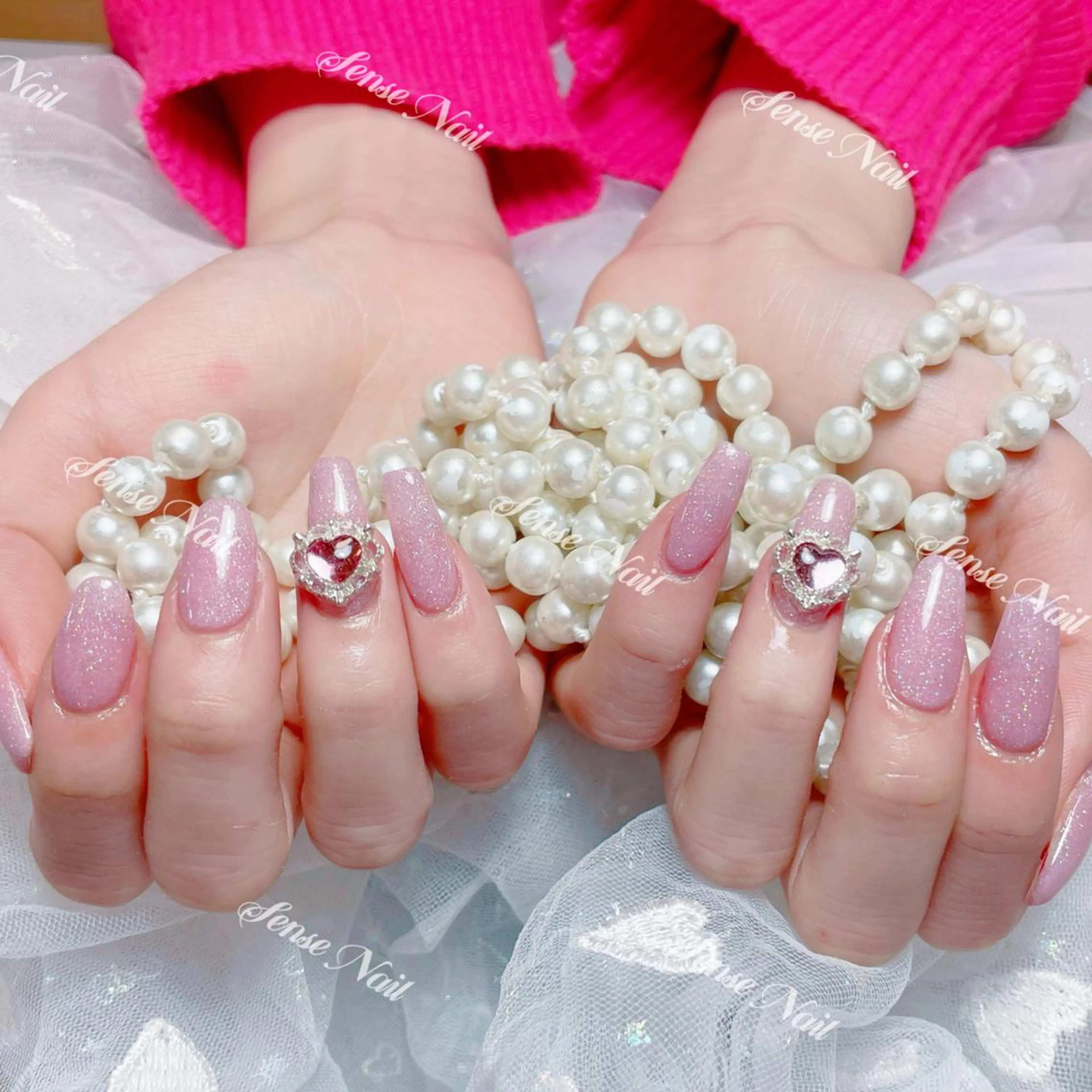 ネイル ハンドネイル Bunny 🐰のネイルデザイン