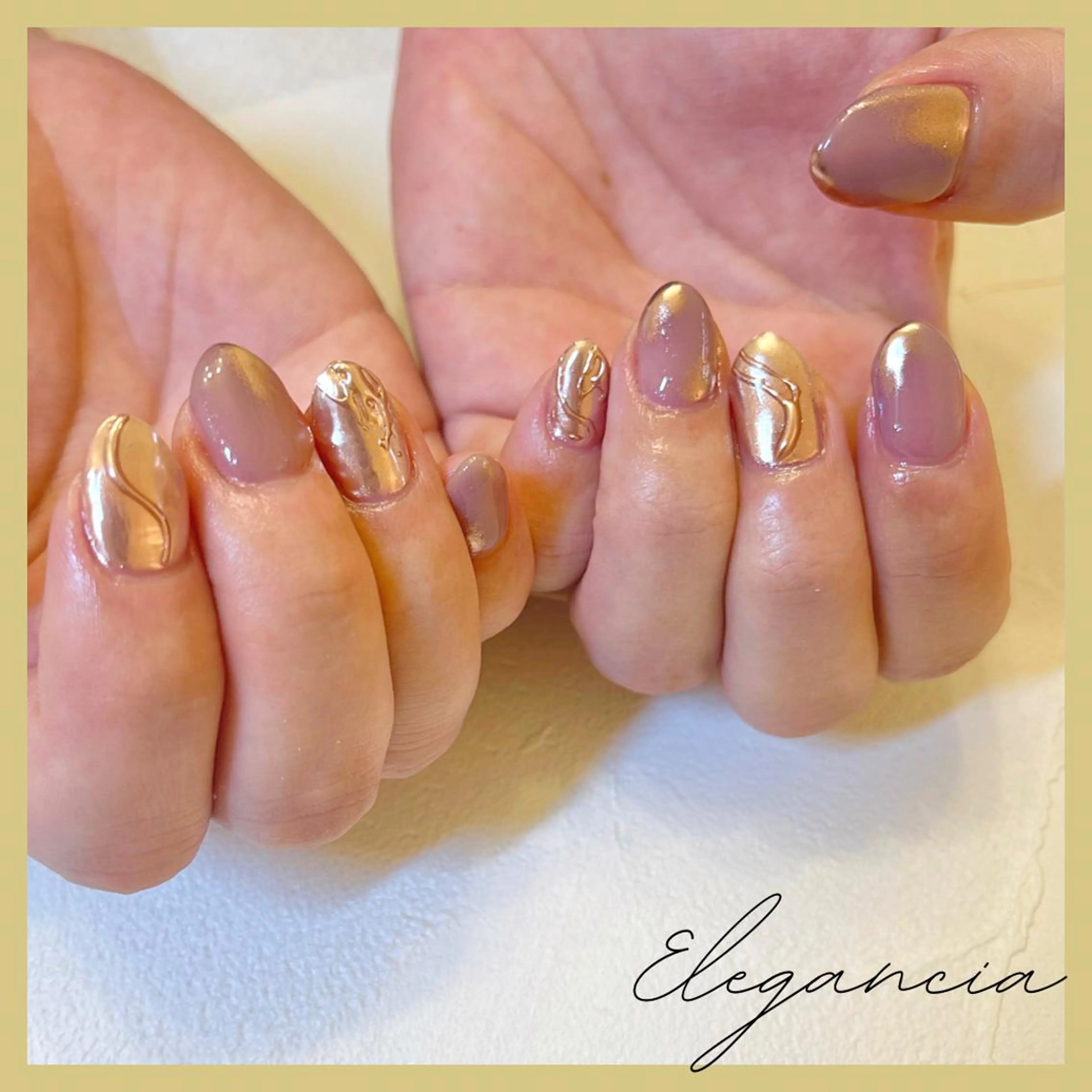 カラー ネイル ハンドネイル Elegancia. Hiromiのネイルデザイン