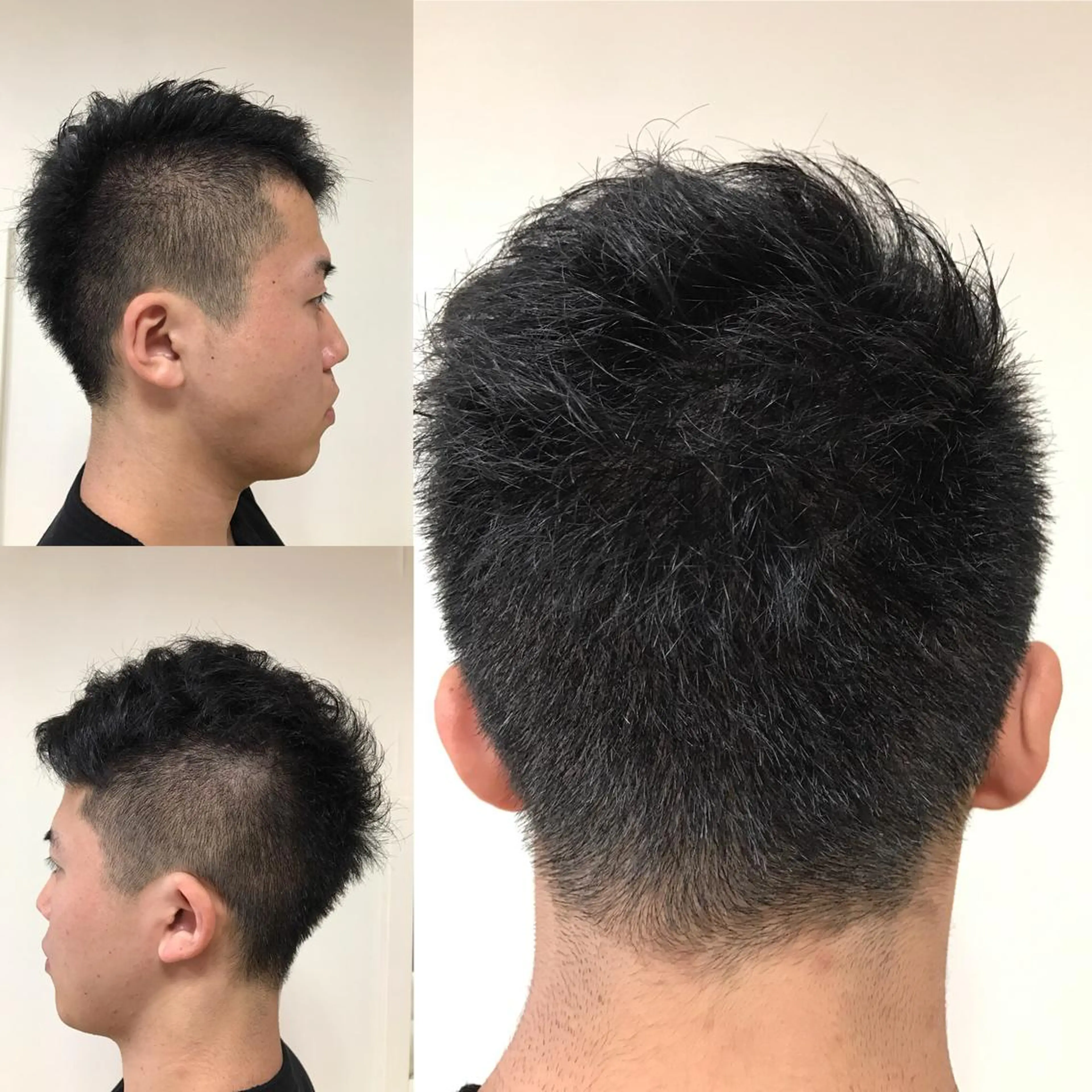 ショート メンズ キッズ モヒカン メンズショート ツーブロック ショートヘア カット トリートメント ヘッドスパ 横田 尚登のヘアスタイル