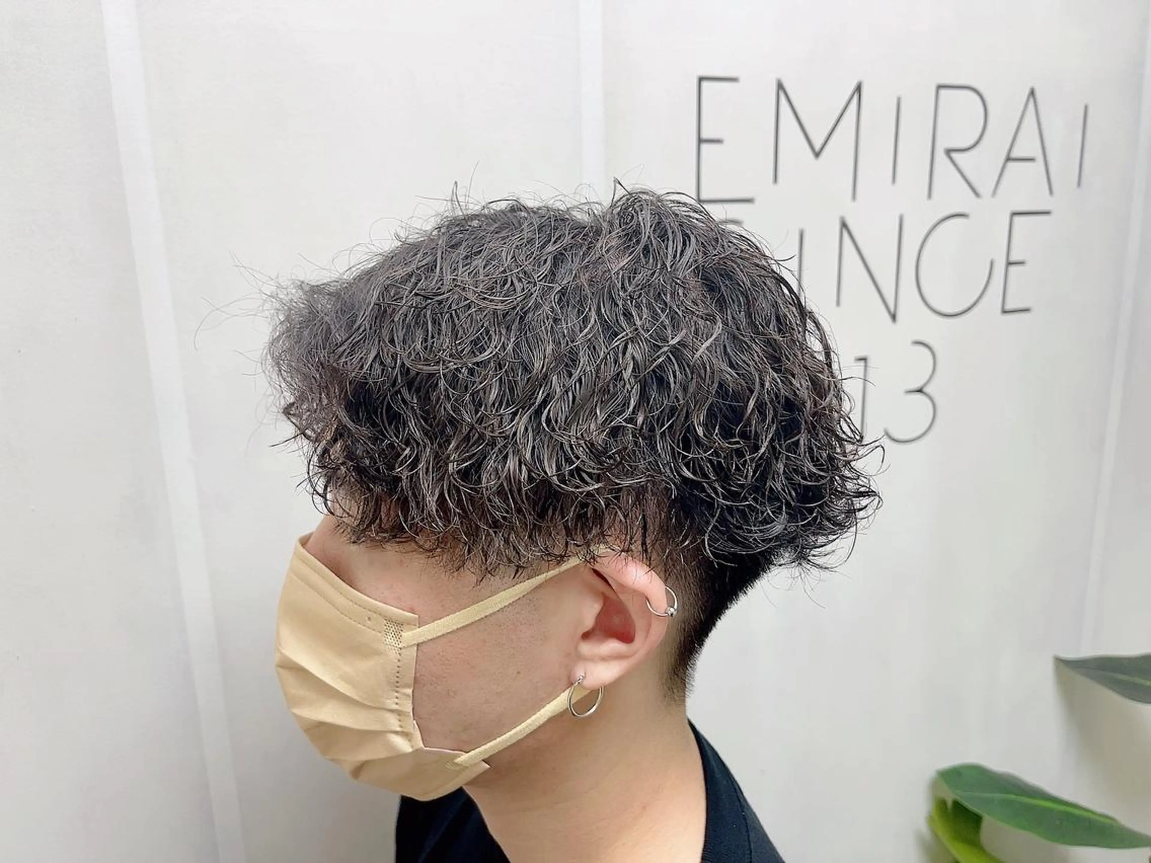 ショート パーマ メンズ カット パーマ ケイゴ【店長】 メンズパーマ特化のヘアスタイル