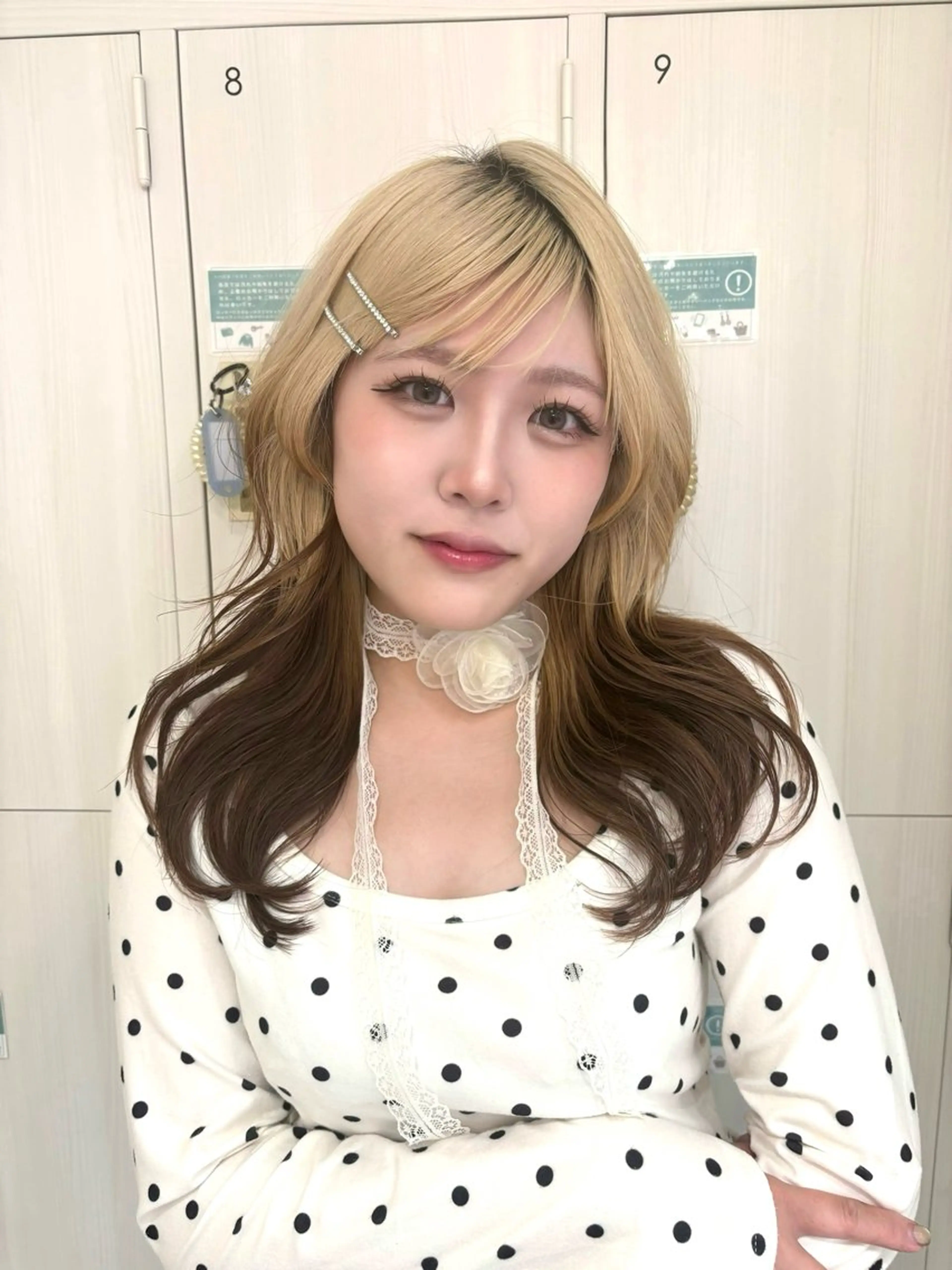 セミロング Ash武蔵小杉所属・韓国風ヘア🎀 Kurumiのヘアスタイル