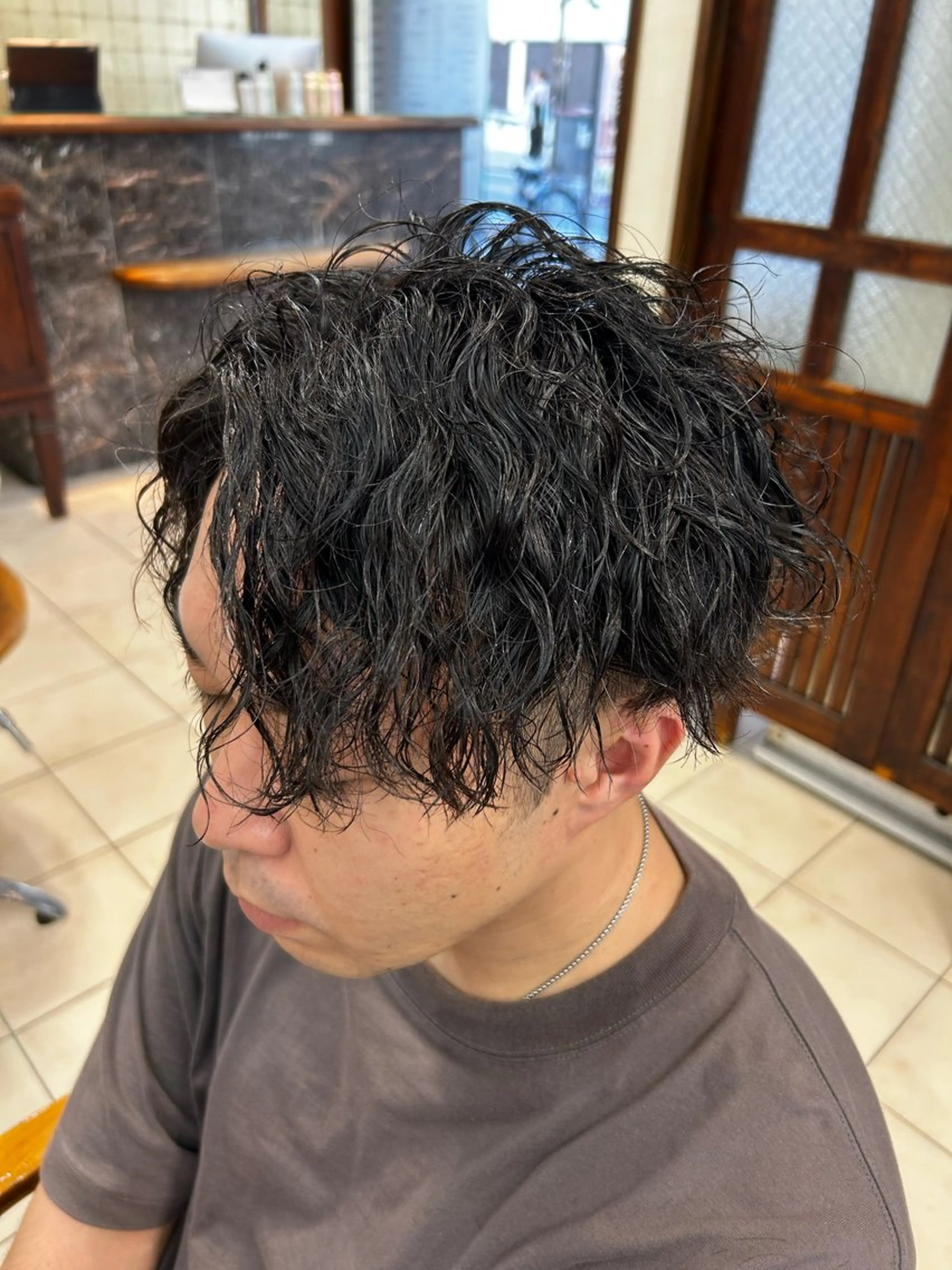 平日限定ツイストスパイラルパーマの写真