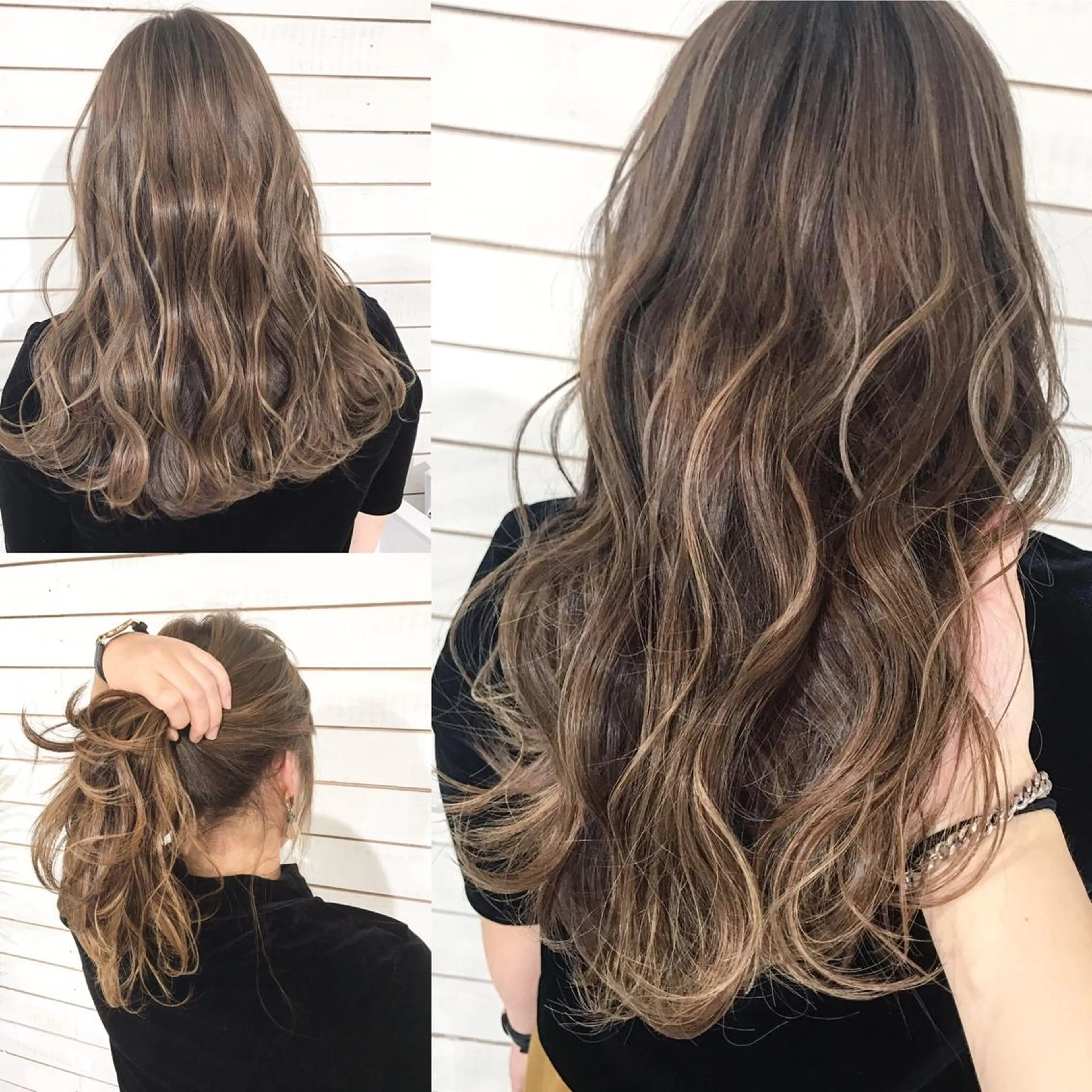 ロング ヘアカラー トリートメント BANK'S hair所属・💐ケラチン 髪質改善寺坂雄飛💐のヘアスタイル