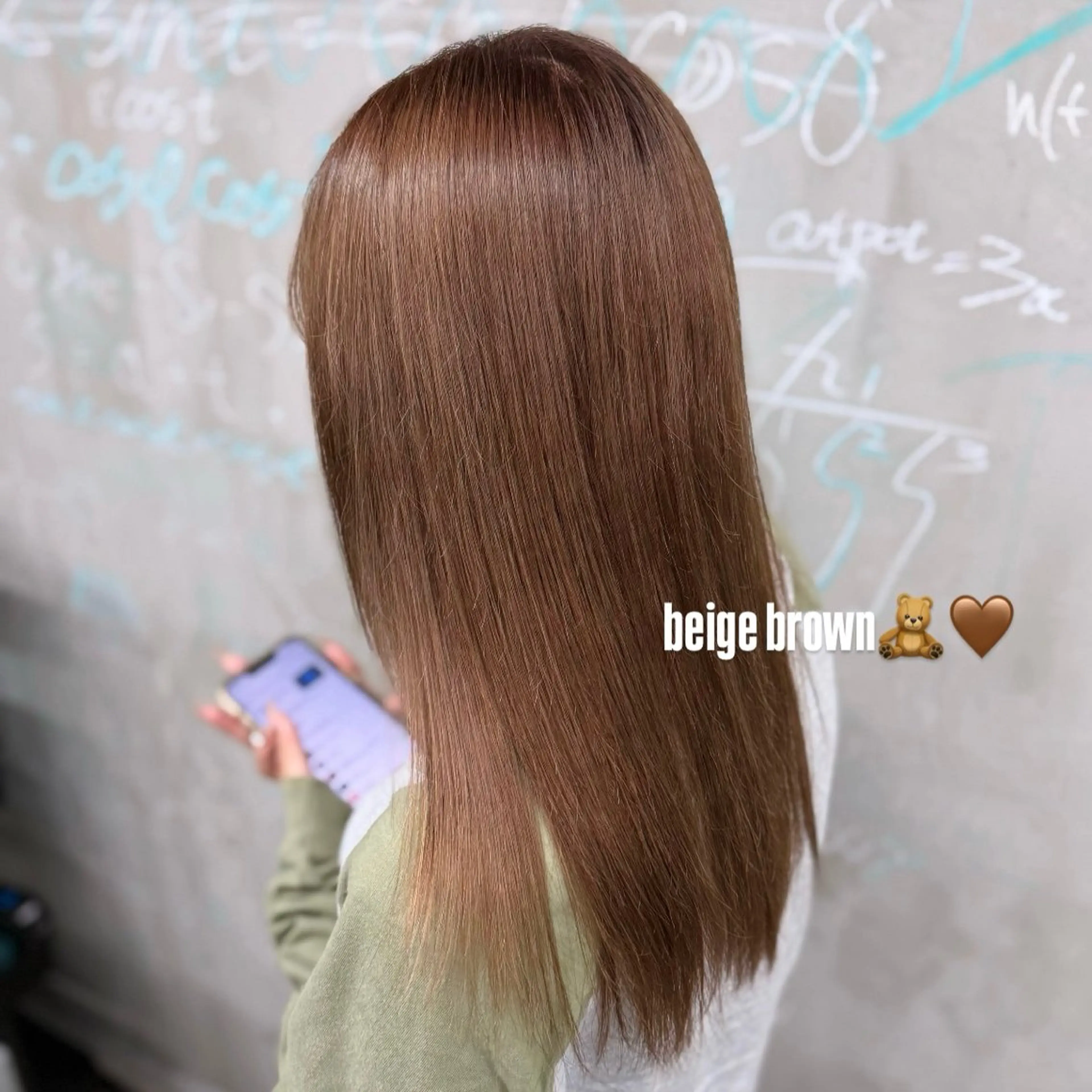 セミロング カラー miyu ✧のヘアスタイル