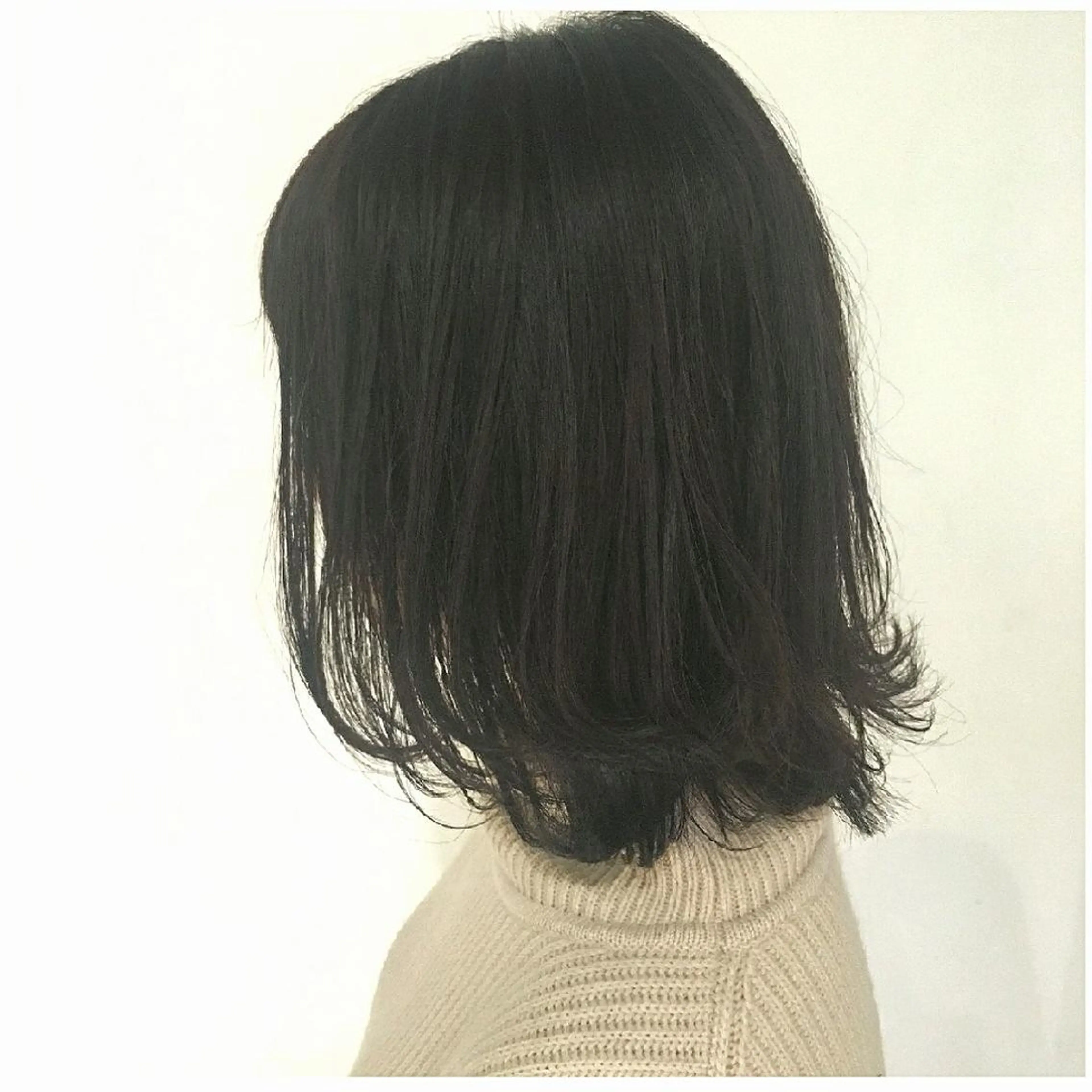 ミディアム カラー バレイヤージュ 透明感カラー デザインカラー グラデーションカラー 外国人風カラー 竹内啓太 ボブのヘアスタイル