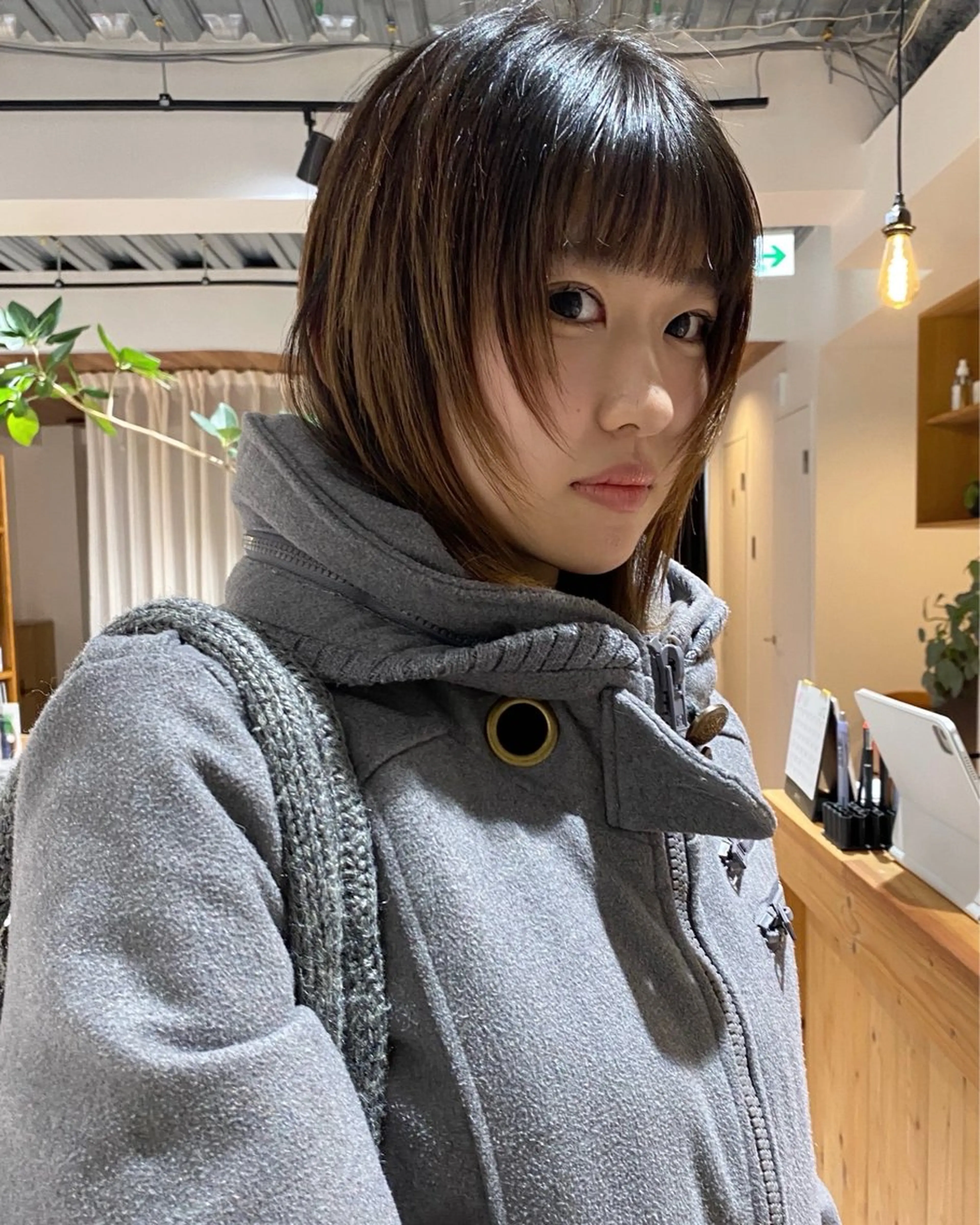 ショート ボブ レイヤーカット カット iroha/ n.w.h🎀のヘアスタイル
