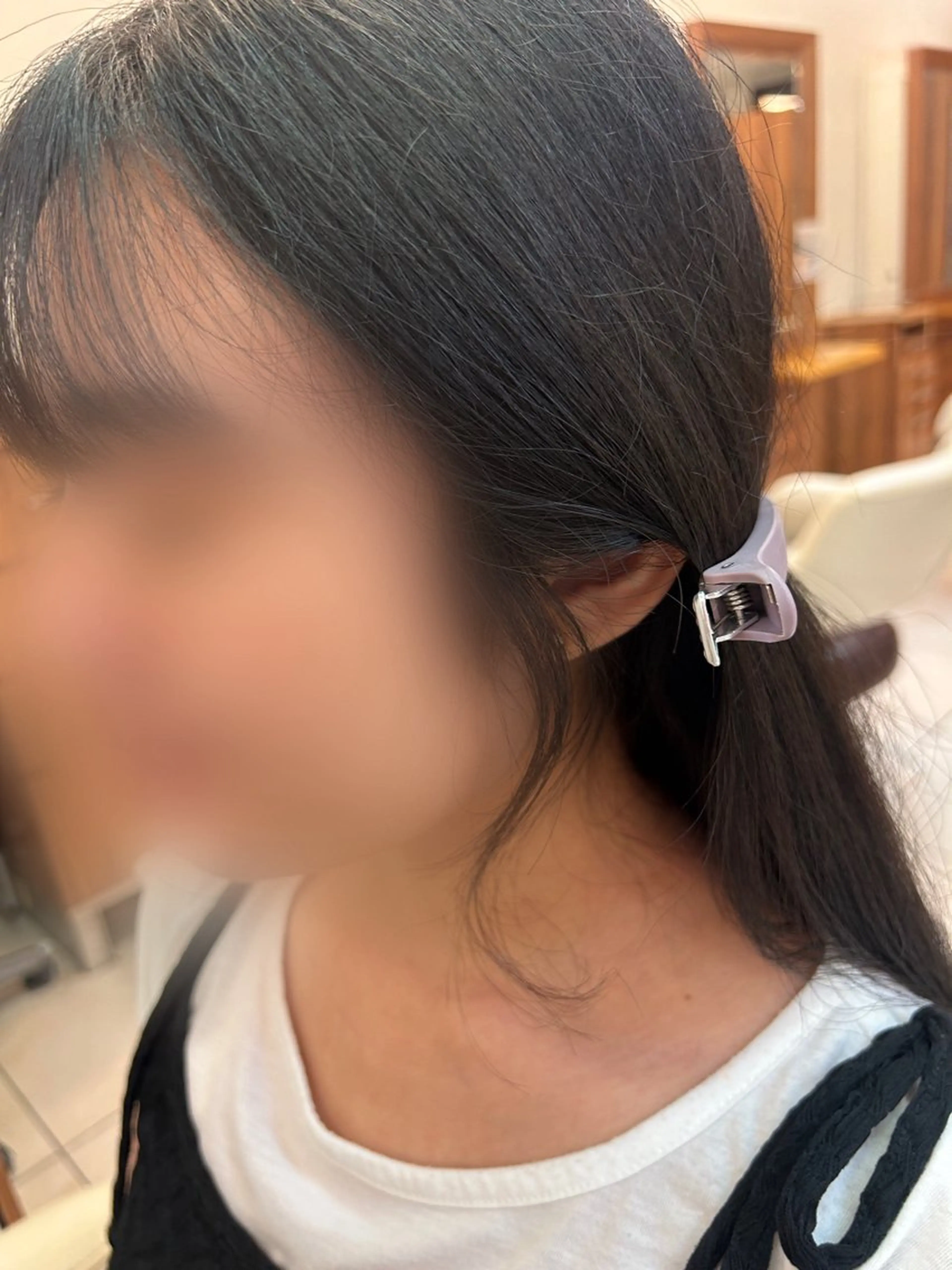 ロング 三瓶 公子のヘアスタイル