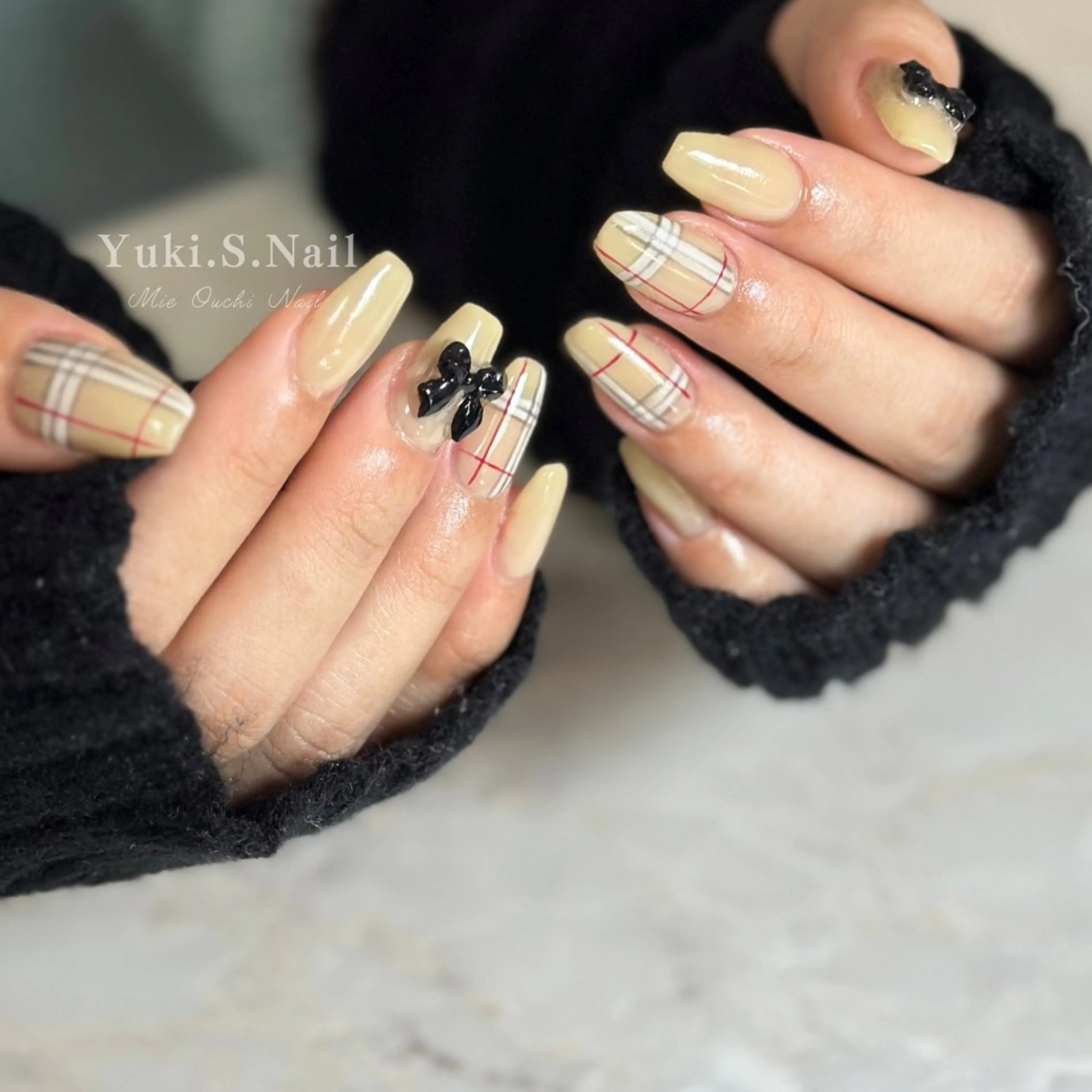 ロング ハンドネイル Yuki S.Nailのネイルデザイン