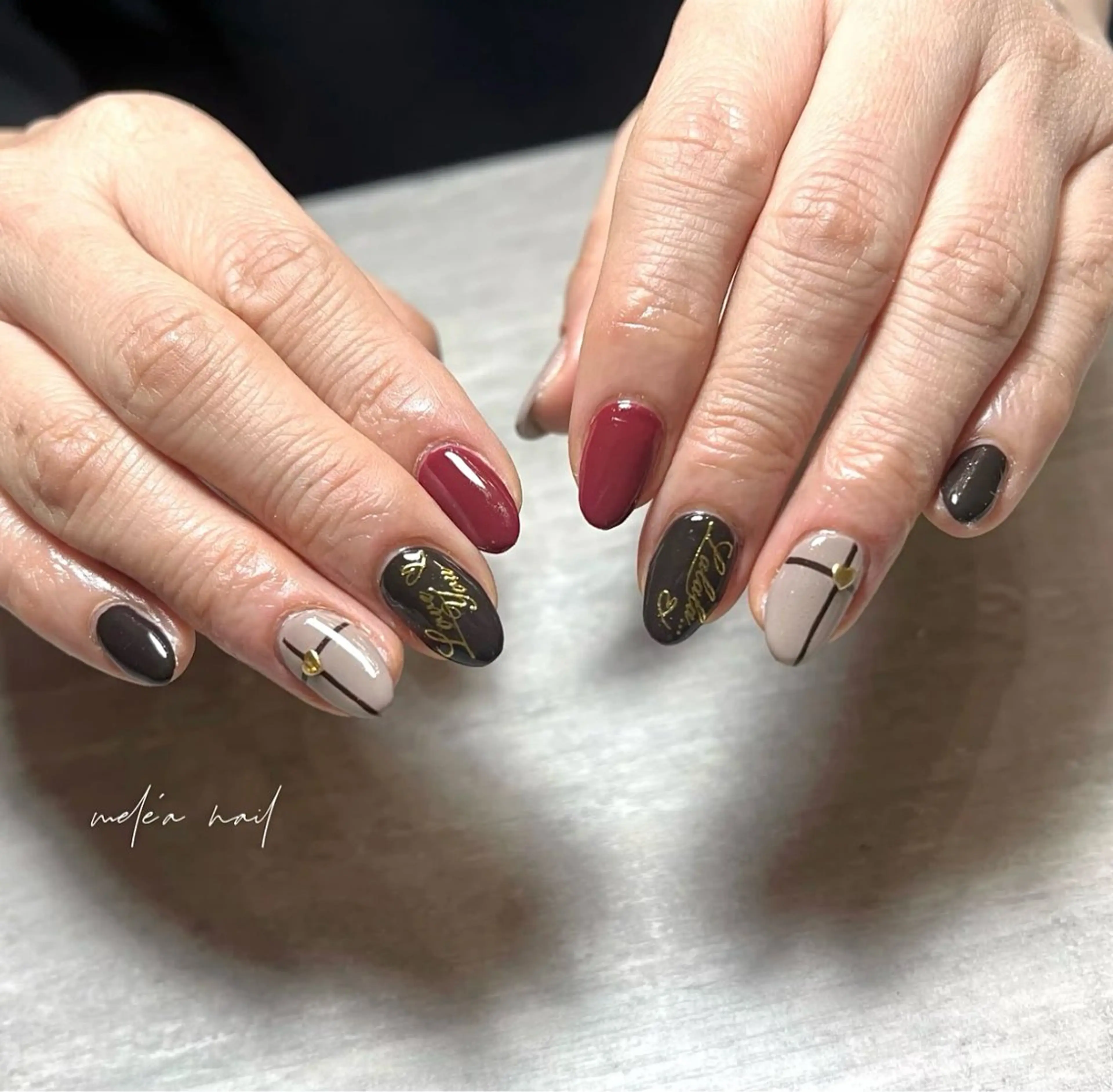 ネイル ハンドネイル miho meléanailのネイルデザイン