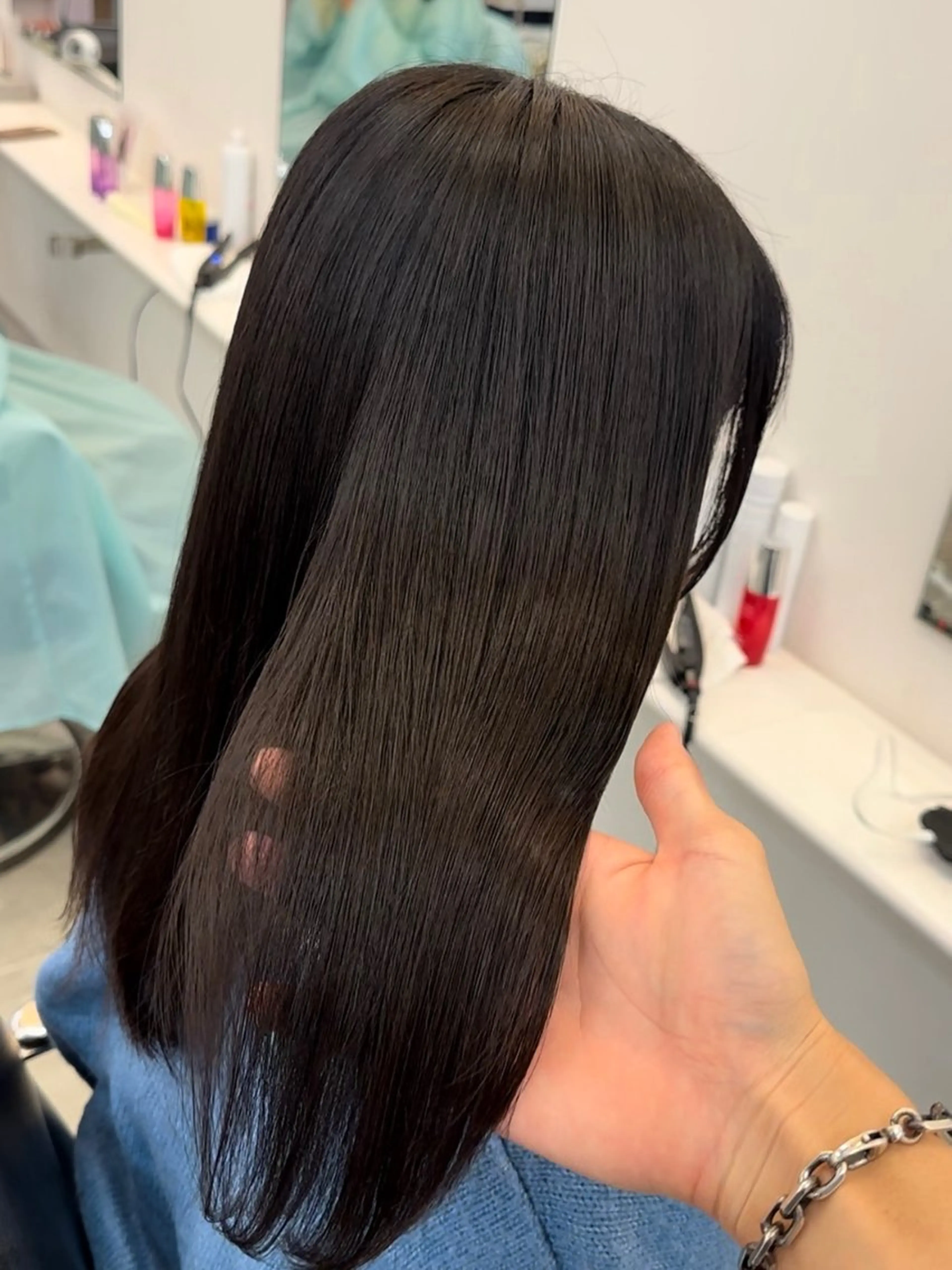 セミロング トリートメント Parve Mix/ 金森のヘアスタイル