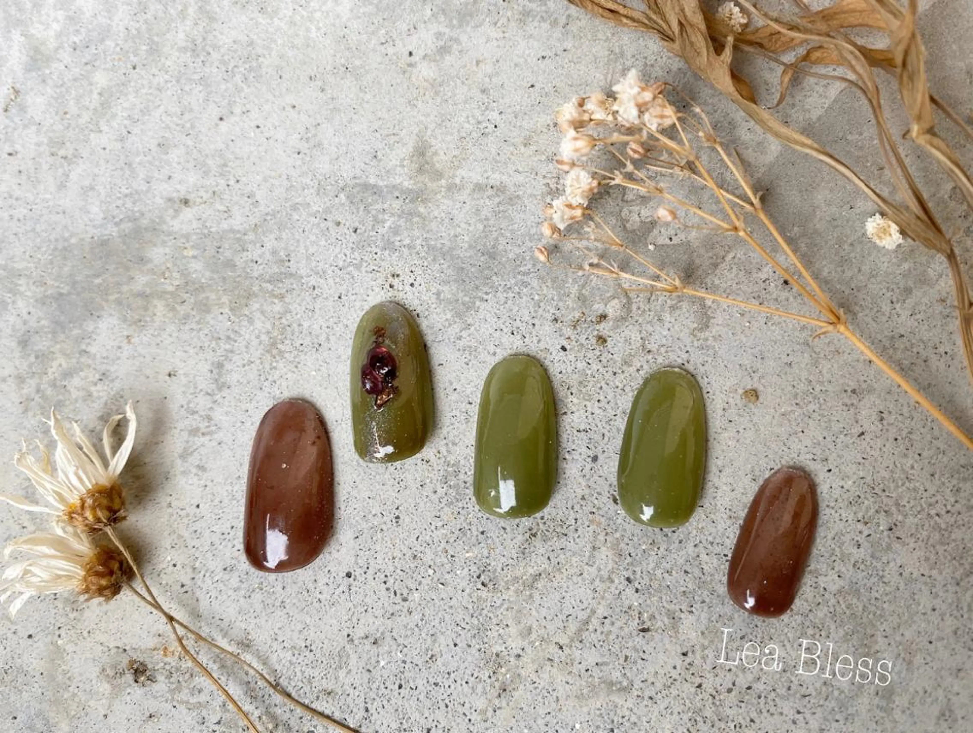 ネイル ハンドネイル Lea Bless 河原町のネイルデザイン