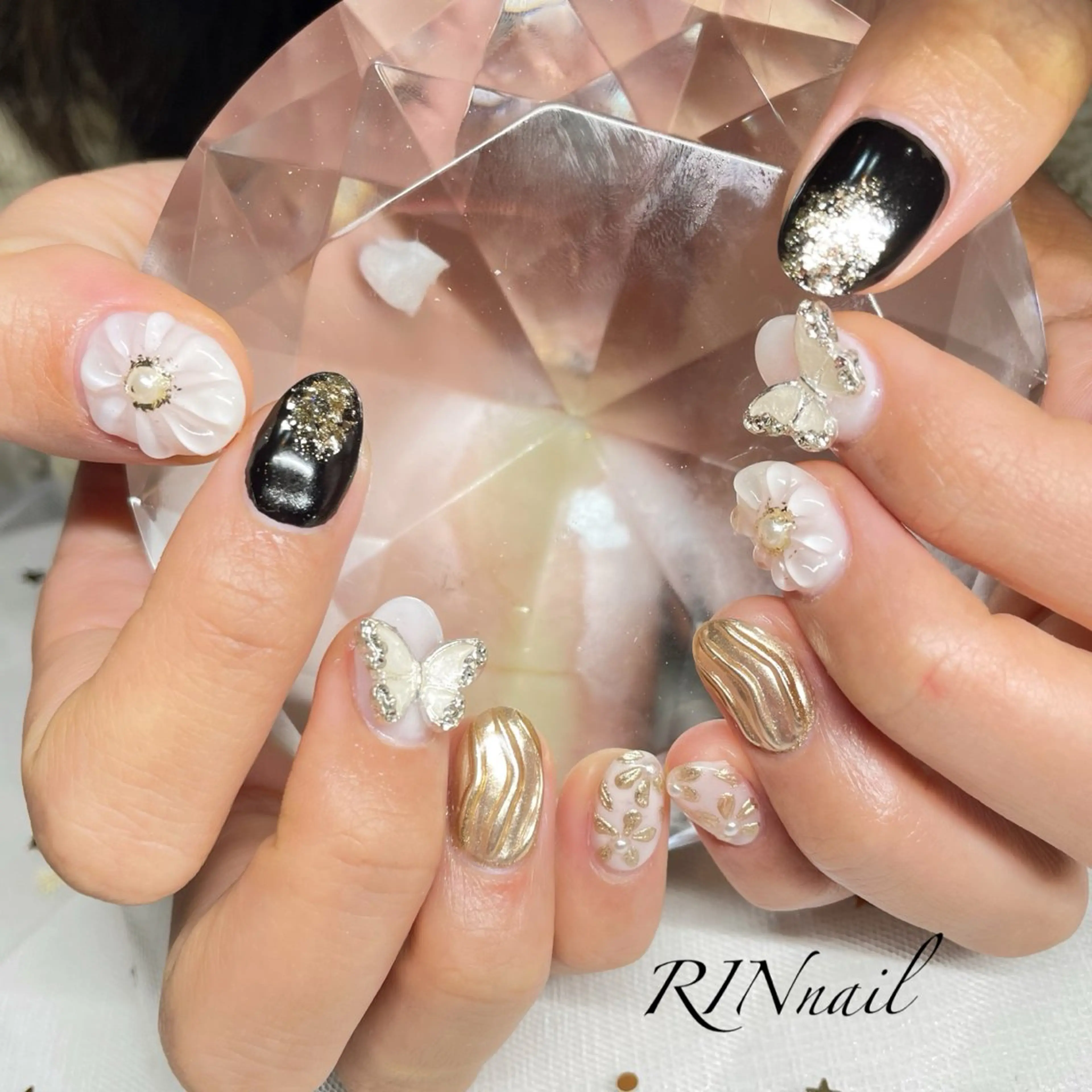 ネイル ハンドネイル ハンドケア RIN HOMEnailのネイルデザイン