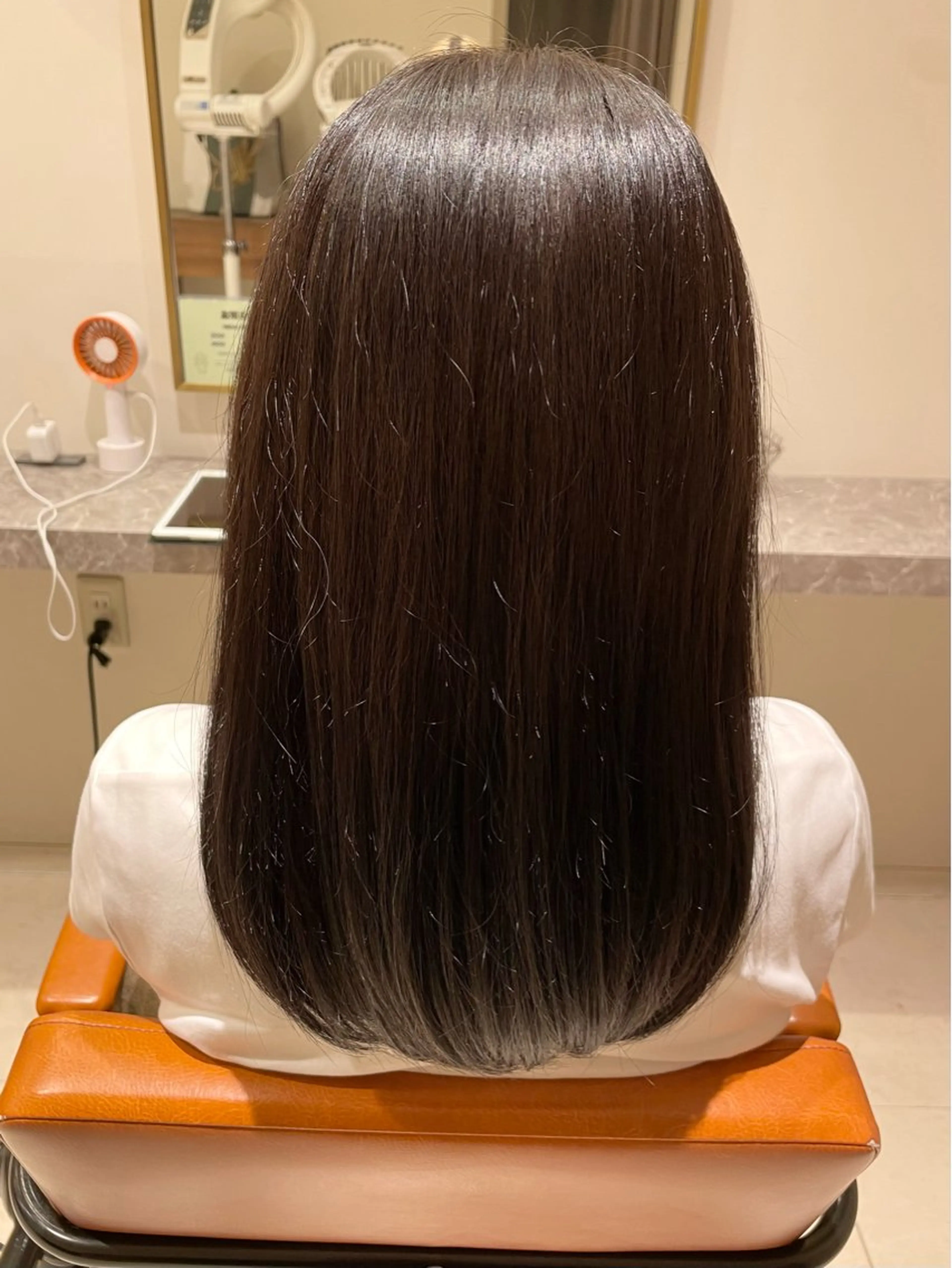 セミロング カラー カット ヘアカラー トリートメント Merry  Land日吉所属・暖色/ベージュ/ メンズ/鈴木彩のヘアスタイル