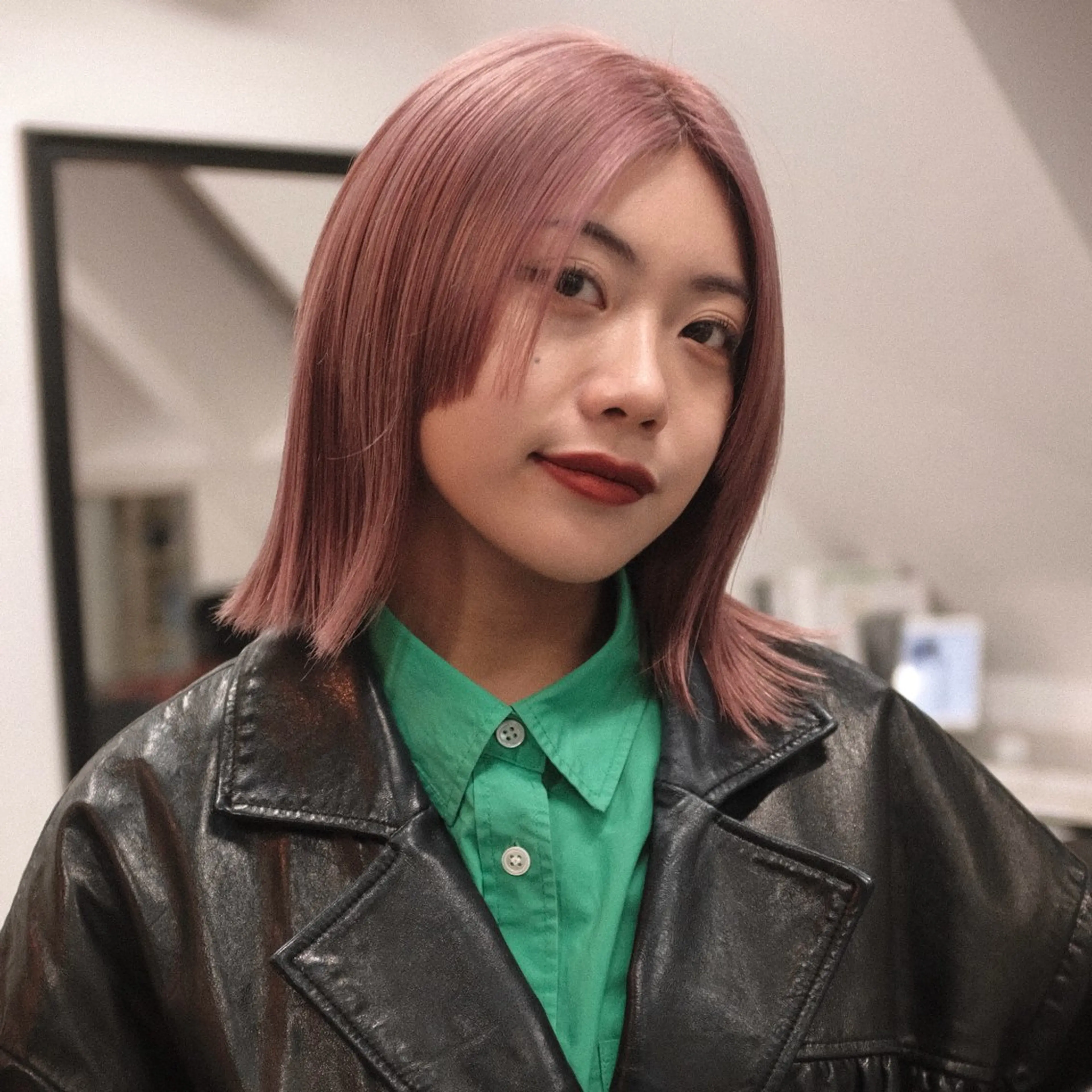 セミロング カラー ヘアカラー トリートメント ヘアセット 🪅ブリーチカラー 🪅琉羽Ruuのヘアスタイル