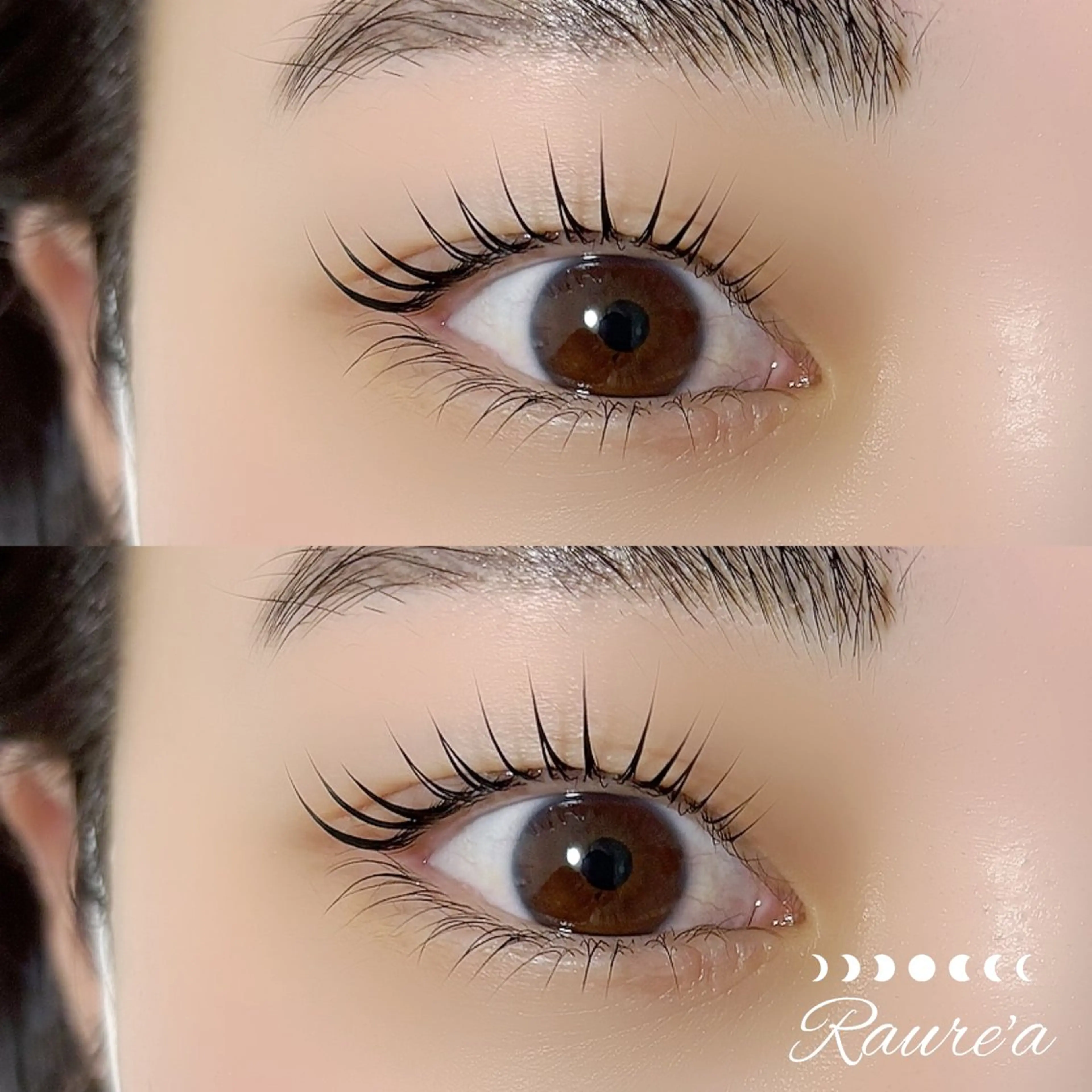 上下デザインまつ毛パーマ　　　　　　　　　　　　　　　　　　(Wトリートメント、アイシャンプー、コーティング込み)の写真