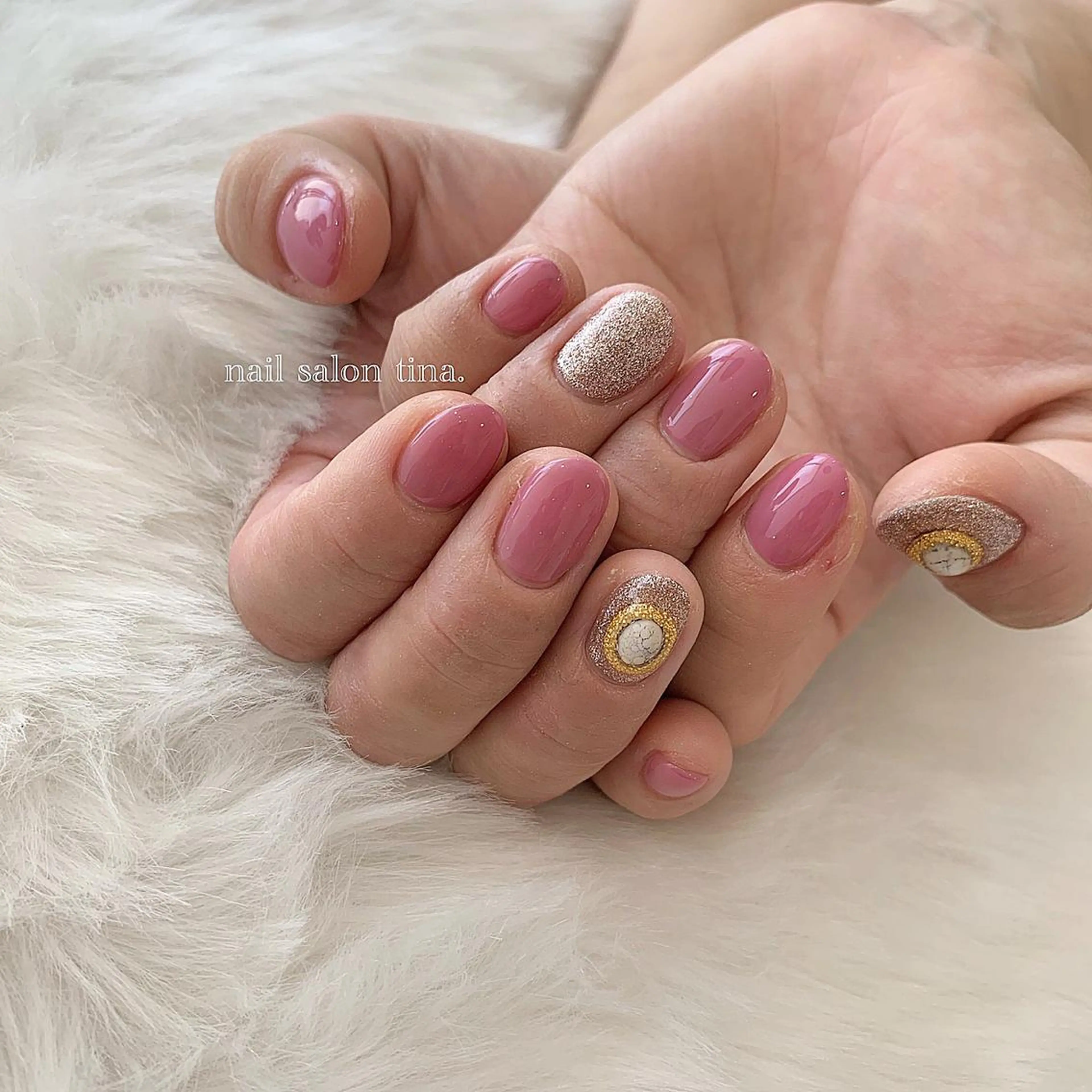 ネイル nail salon tina.所属・中山 はづきのネイルデザイン