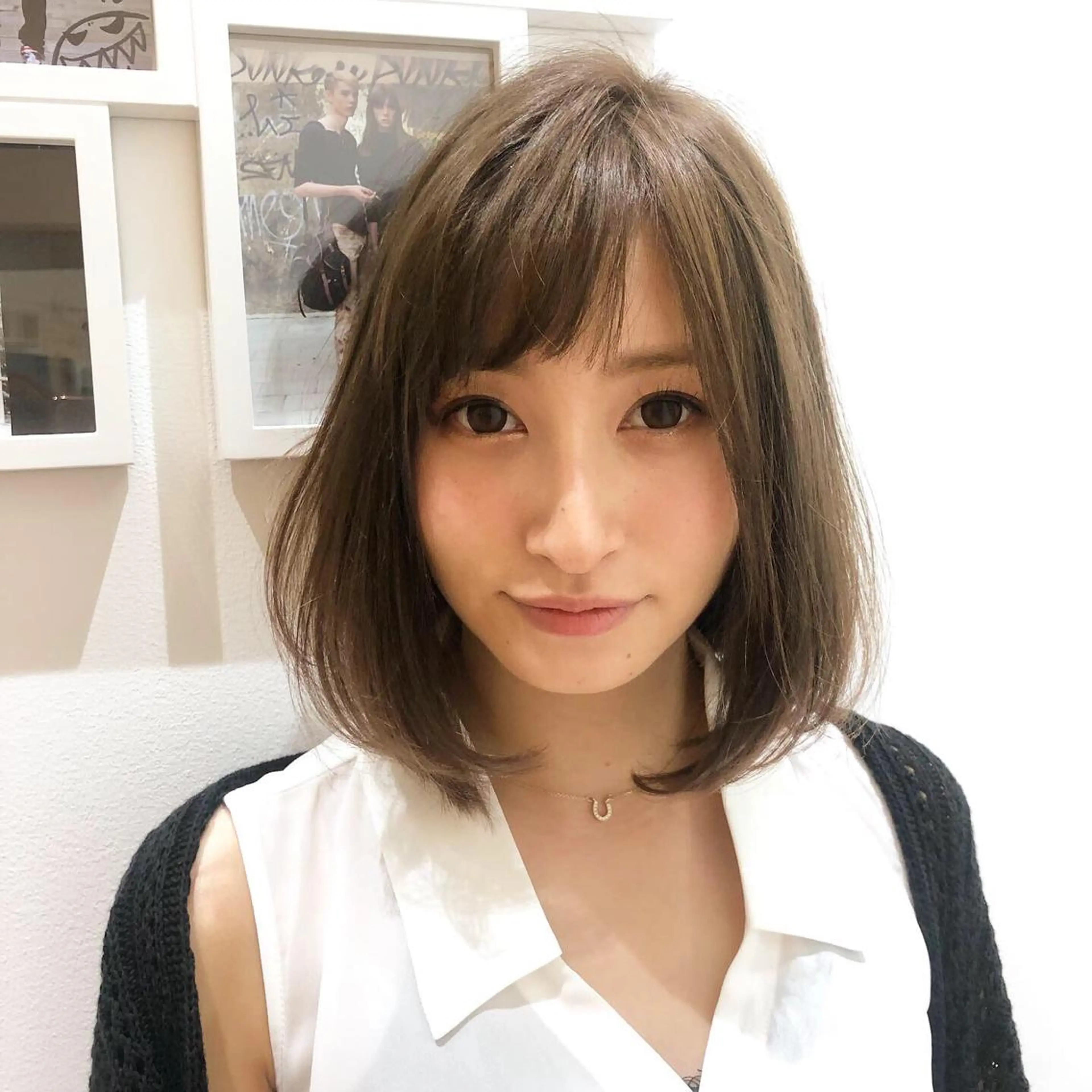ショート カラー ヘアアレンジ ボブ 韓国風&髪質改善特化 ✂️MISAKI✂️のヘアスタイル