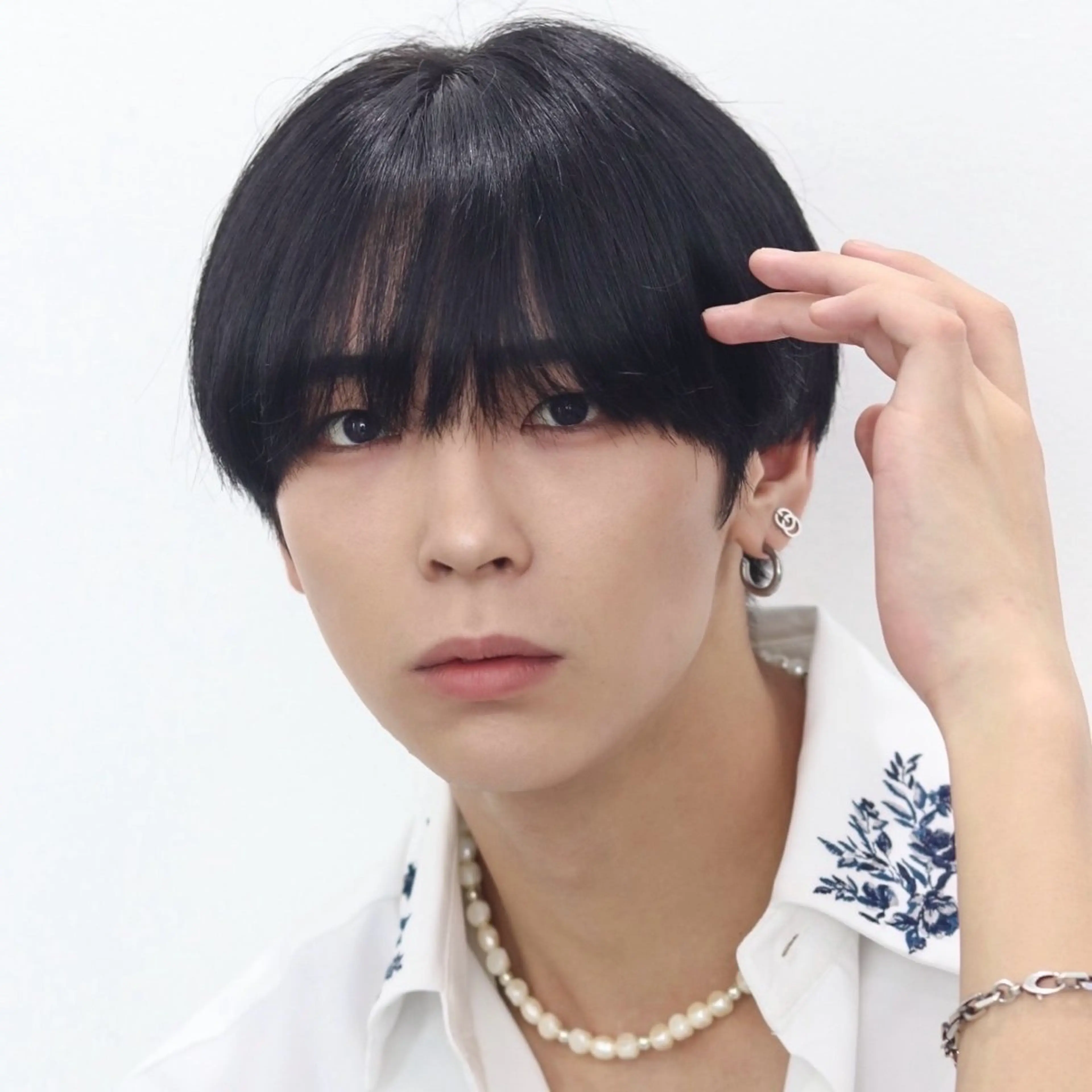 ミディアム カラー パーマ メンズ カット 縮毛矯正 トリートメント メンズ特化 😎キョウヘイ😎のヘアスタイル