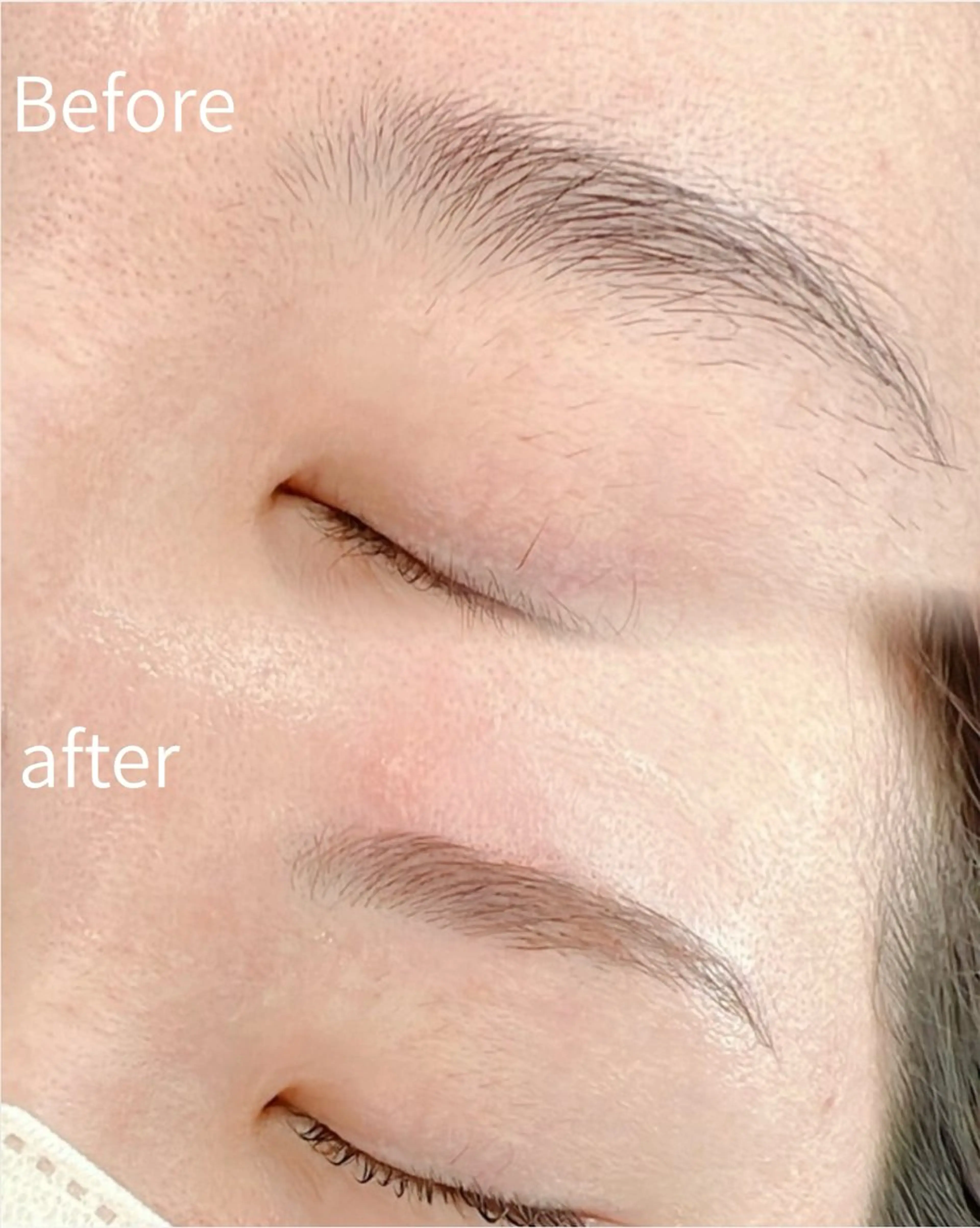 【🫧美眉毛アイブロウWAX🫧】黄金比✕トレンドで垢抜けまゆ毛（メイク込）の写真