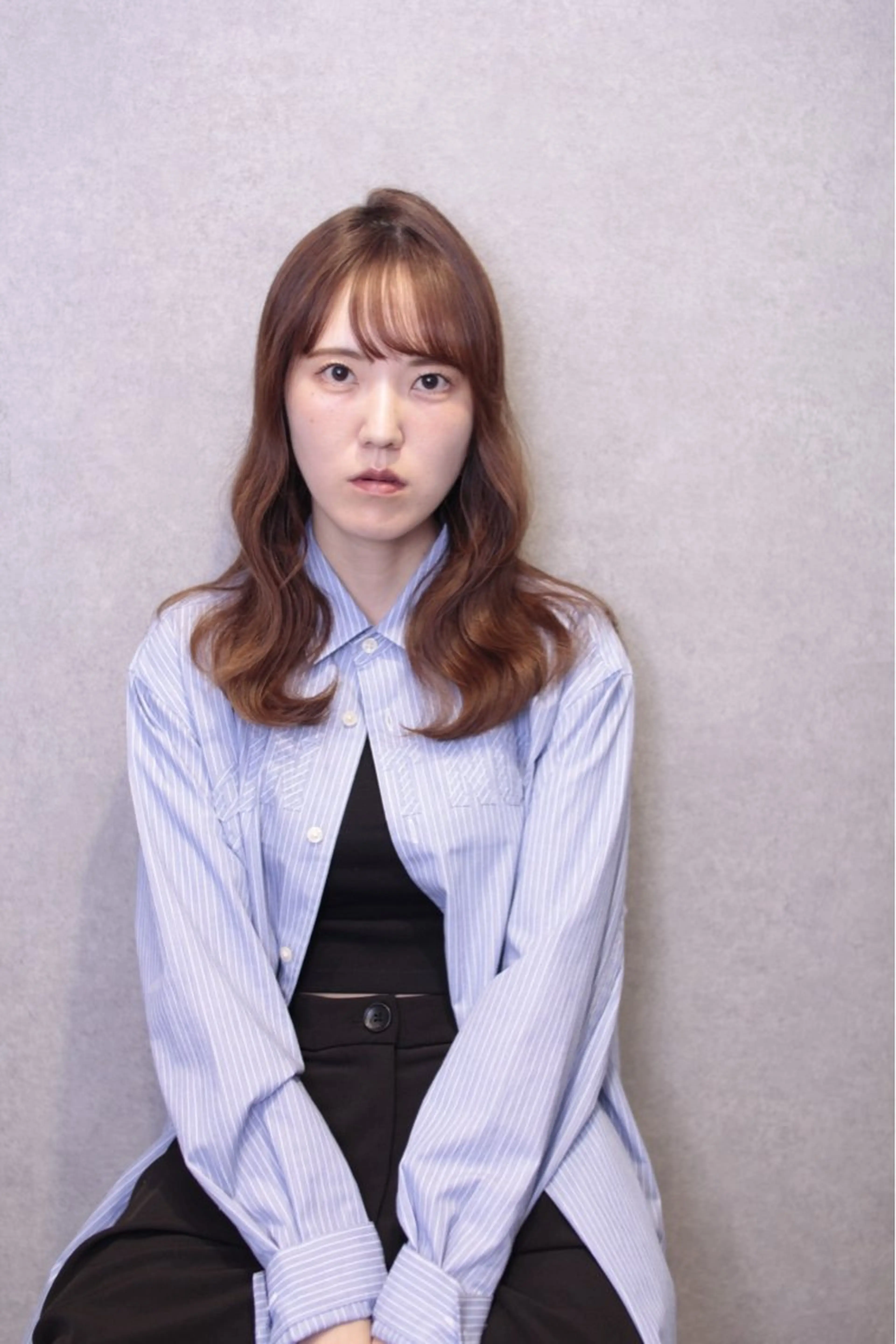 セミロング ヘアアレンジ 須田 柚希のヘアスタイル