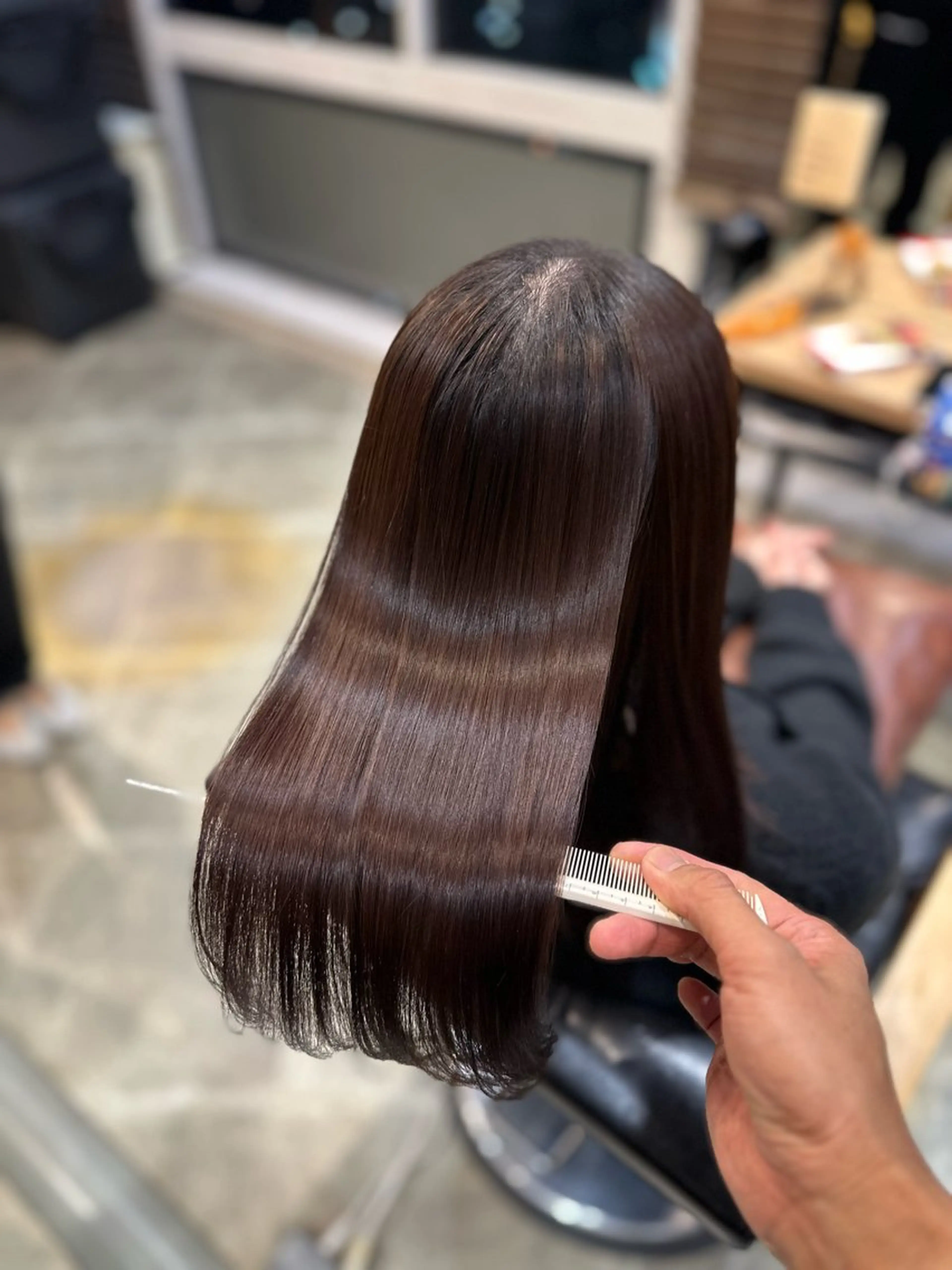 ミディアム 縮毛矯正 打越 虎瑠のヘアスタイル