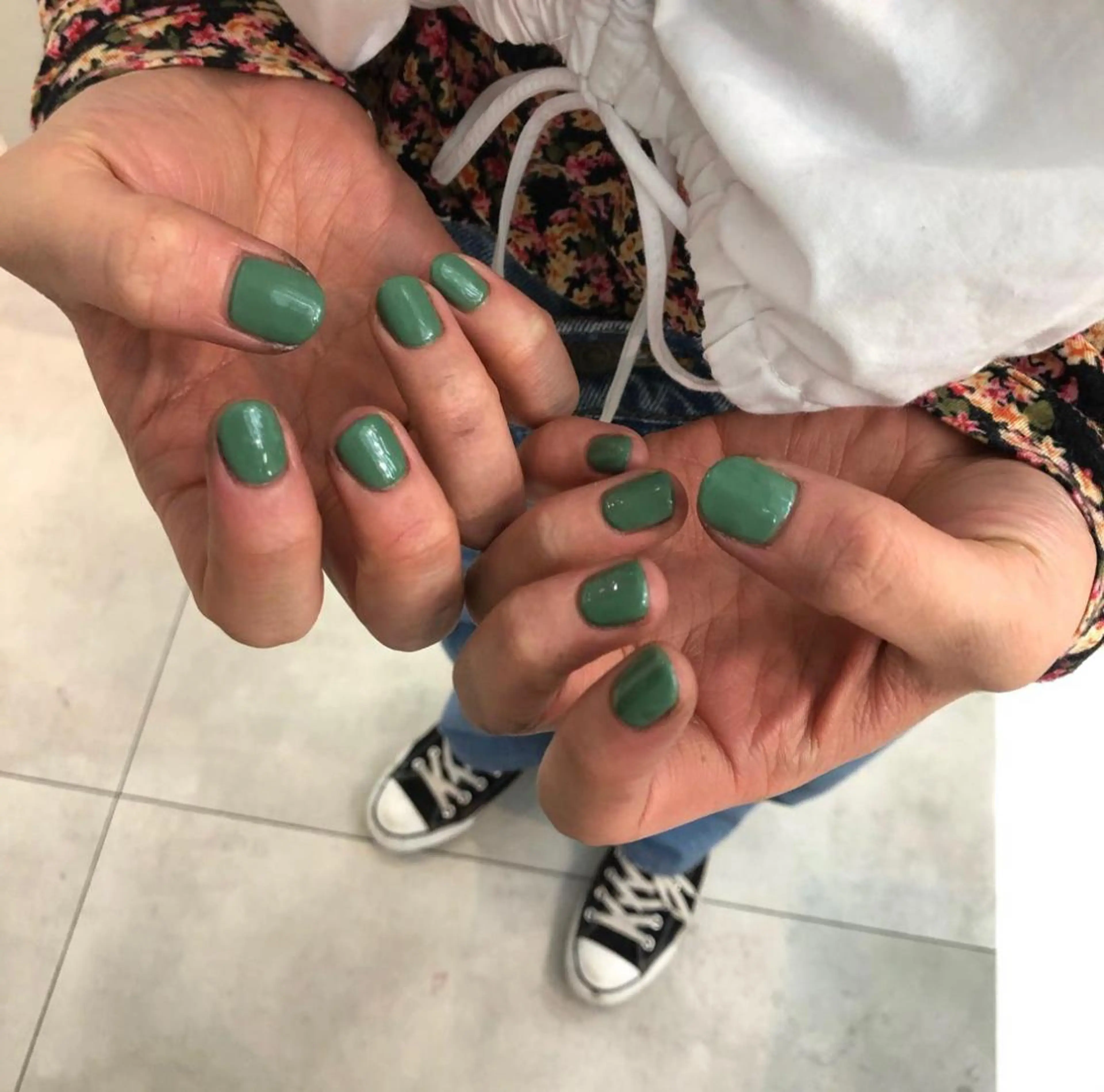 ネイル ワンカラーネイル ハンドネイル Kureha/ネイル トレンドヘアのヘアスタイル