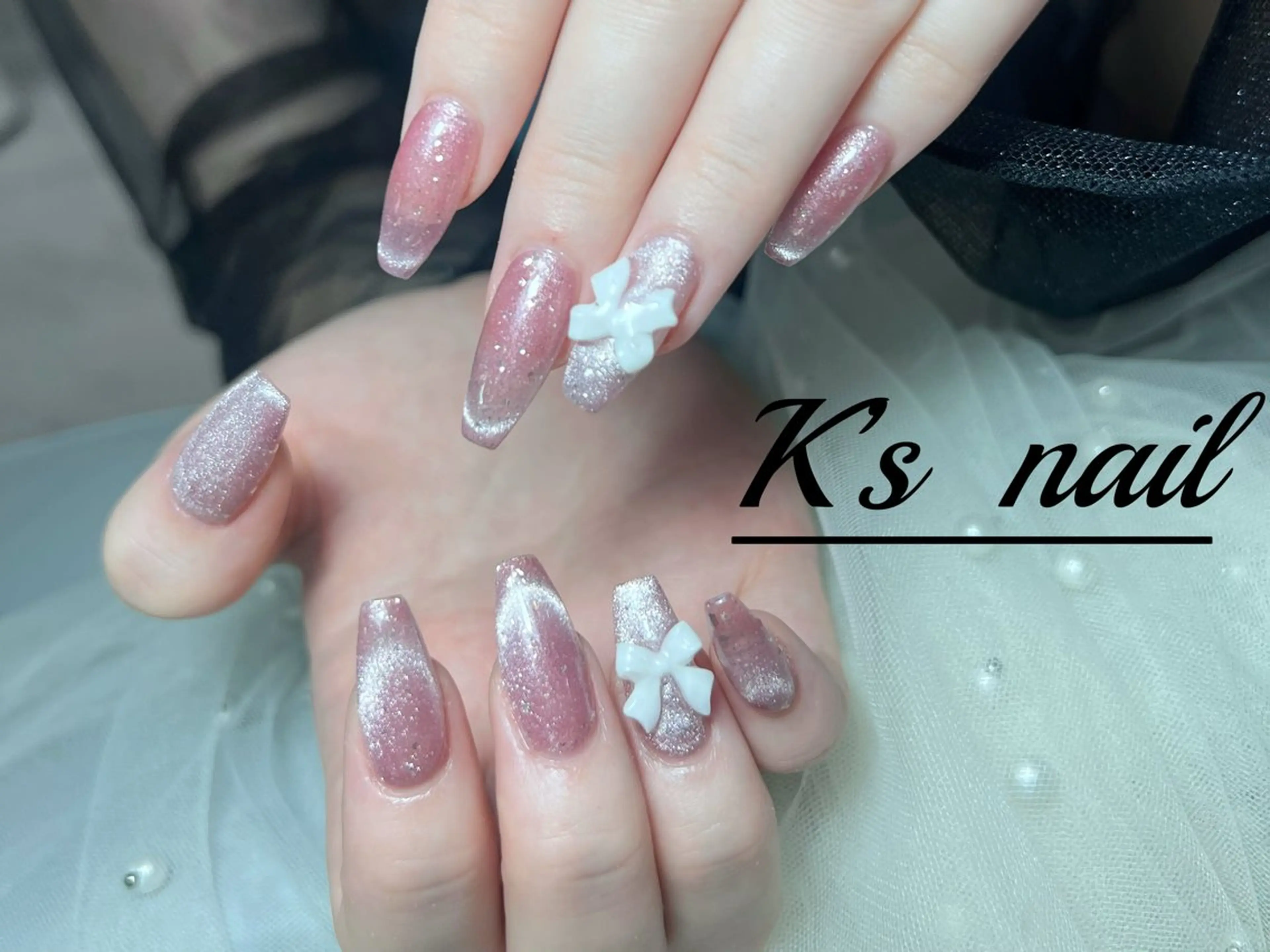 ネイル マグネットネイル ハンドネイル K‘s nail salonのネイルデザイン