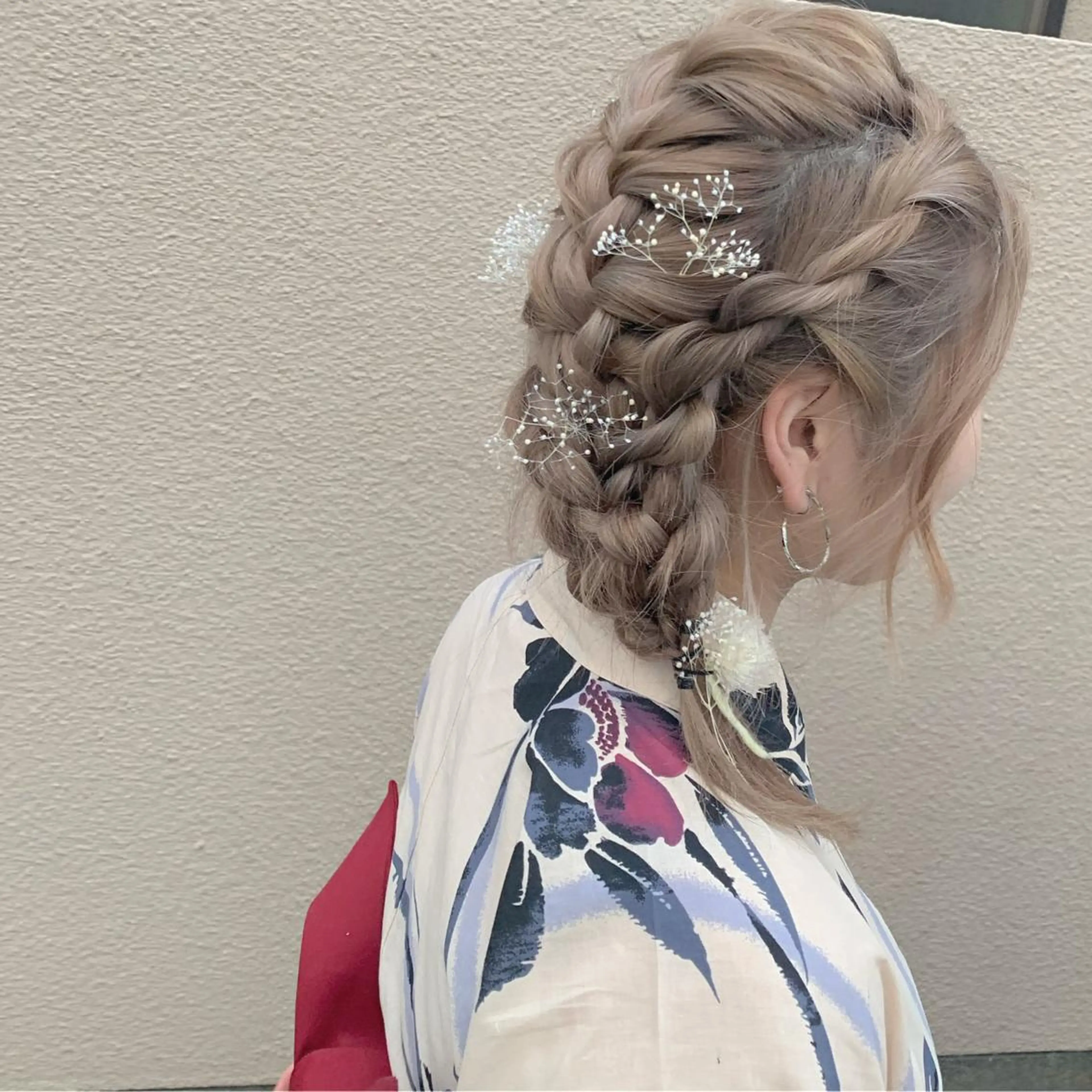 ヘアアレンジ 箭内葉月🌿 フェザーパーマ🌿のヘアスタイル
