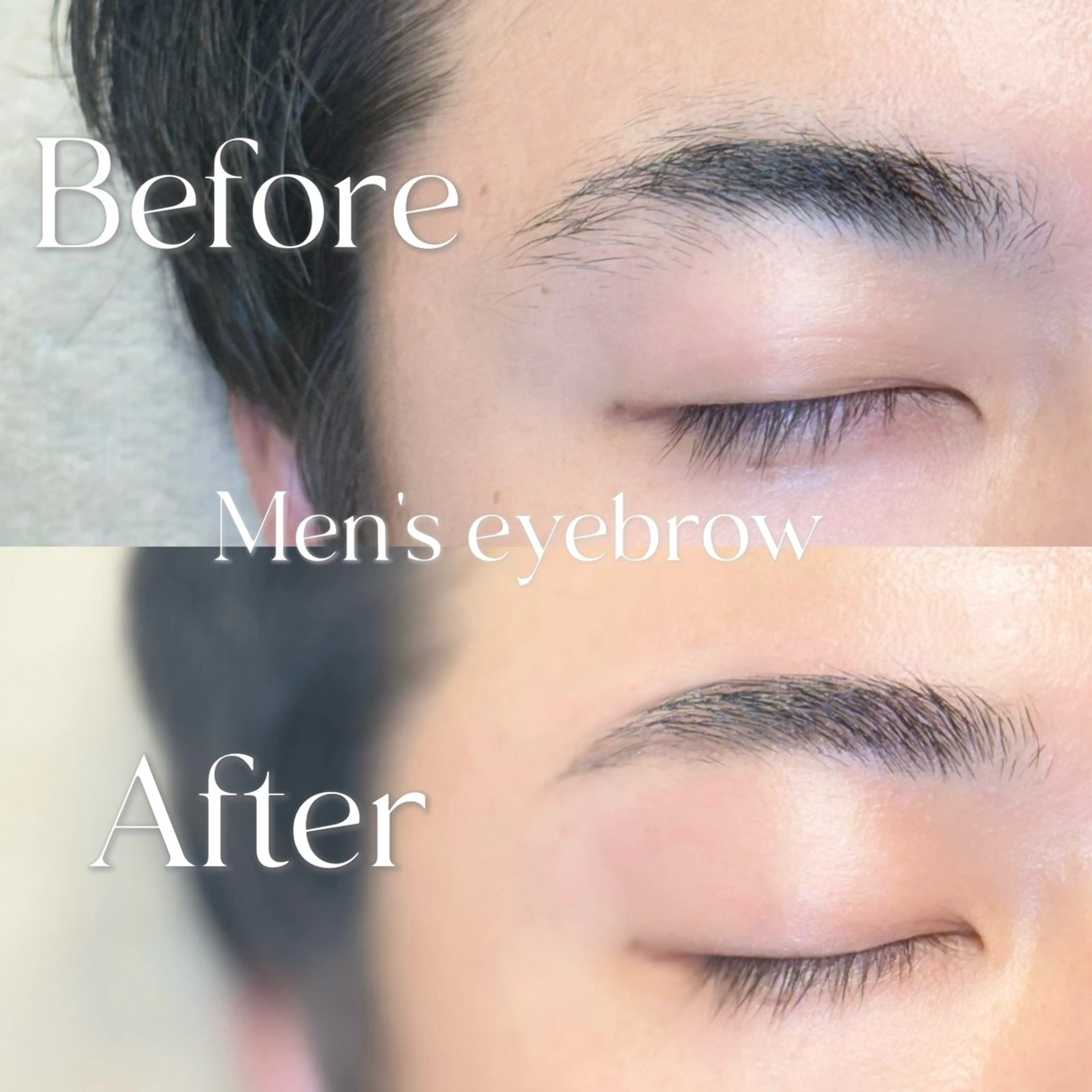 メンズ アイブロウ ワックス脱毛 眉カット その他(アイブロウ) SALON VILLAGE所属・cherien 梅津のマツエク・マツパデザイン