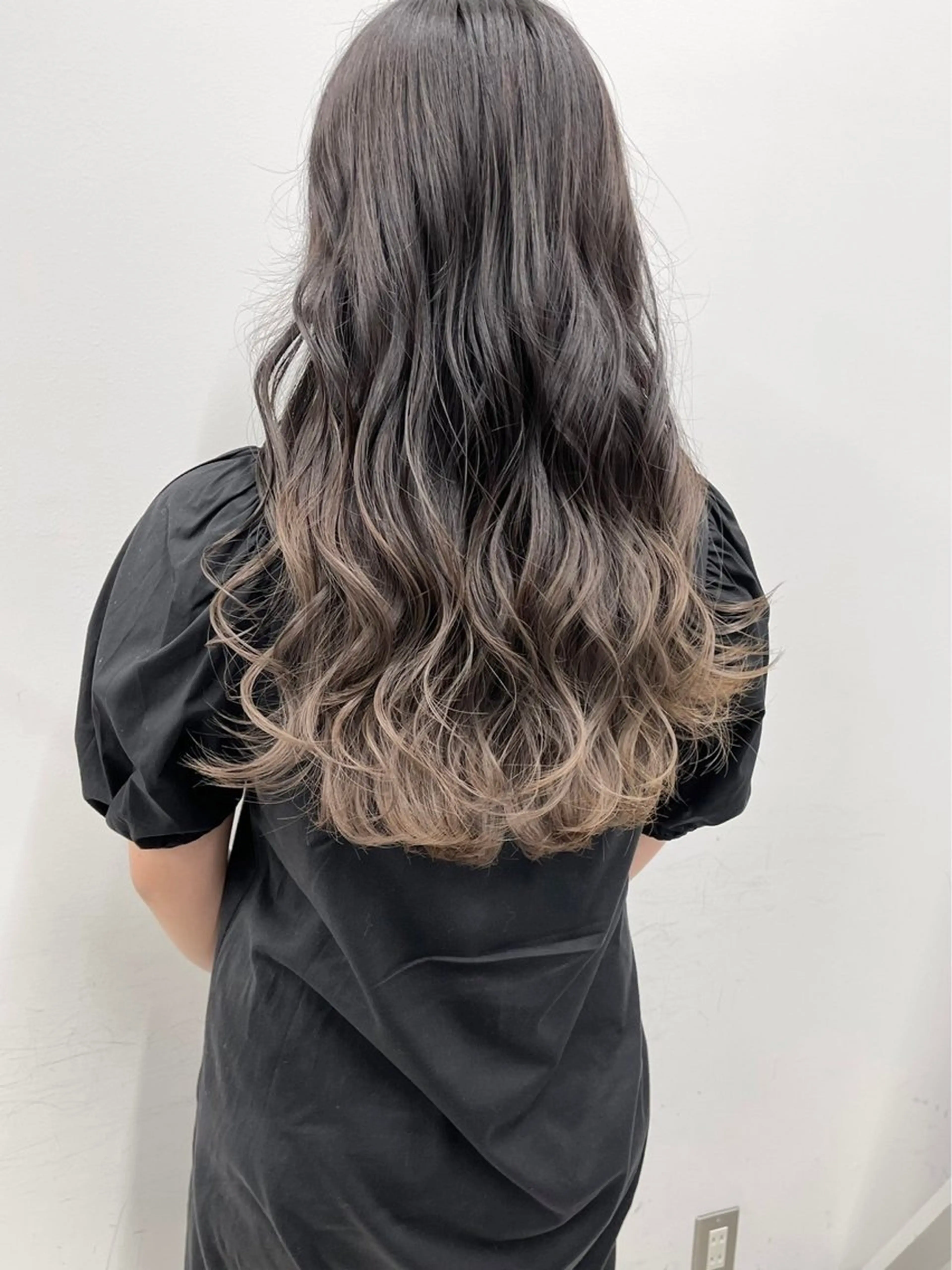 ロング カラー パーマ ロング amble luxe 髪質改善 💕のヘアスタイル