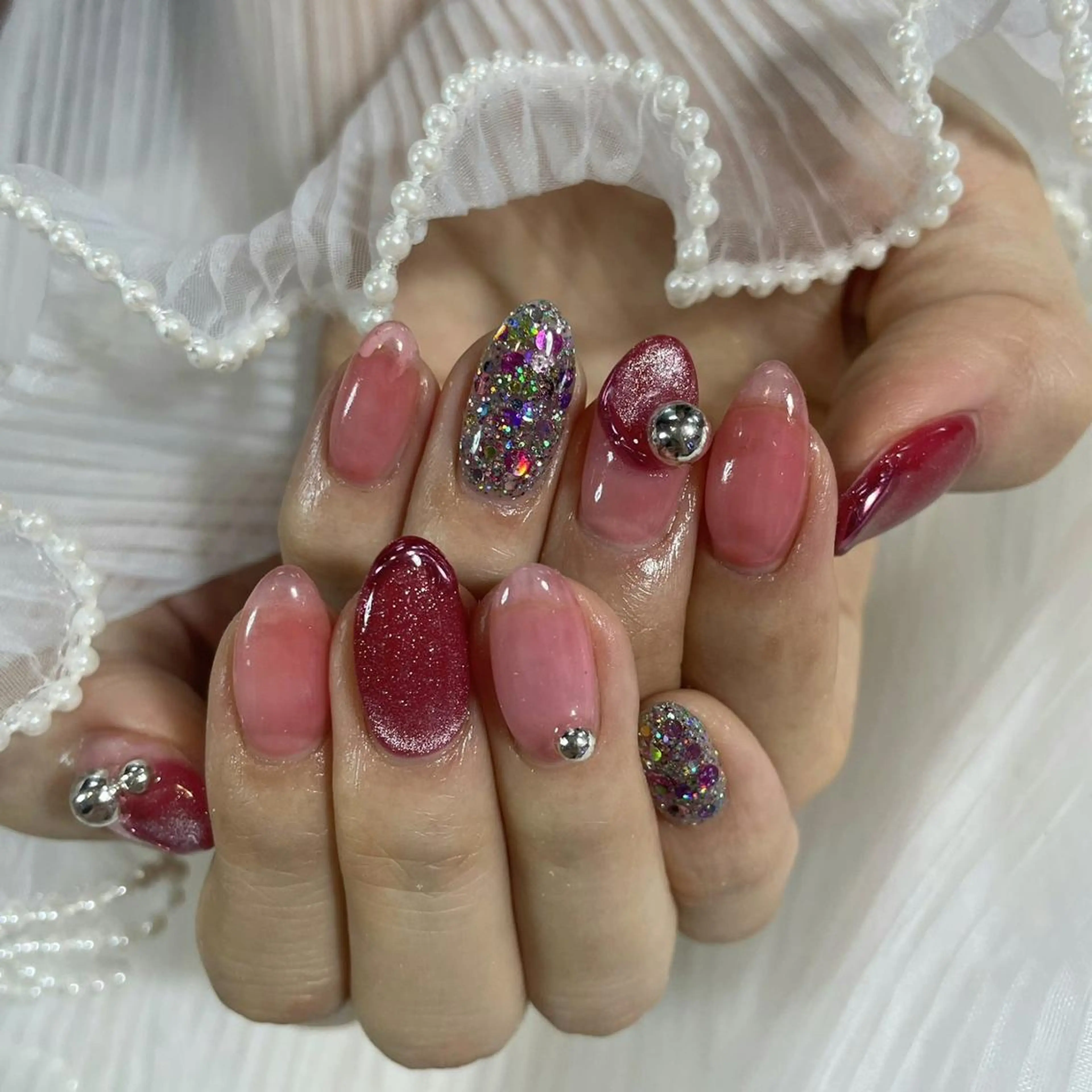 ネイル マグネットネイル Menail 心斎橋 本店☆南船場移転☆のネイルデザイン