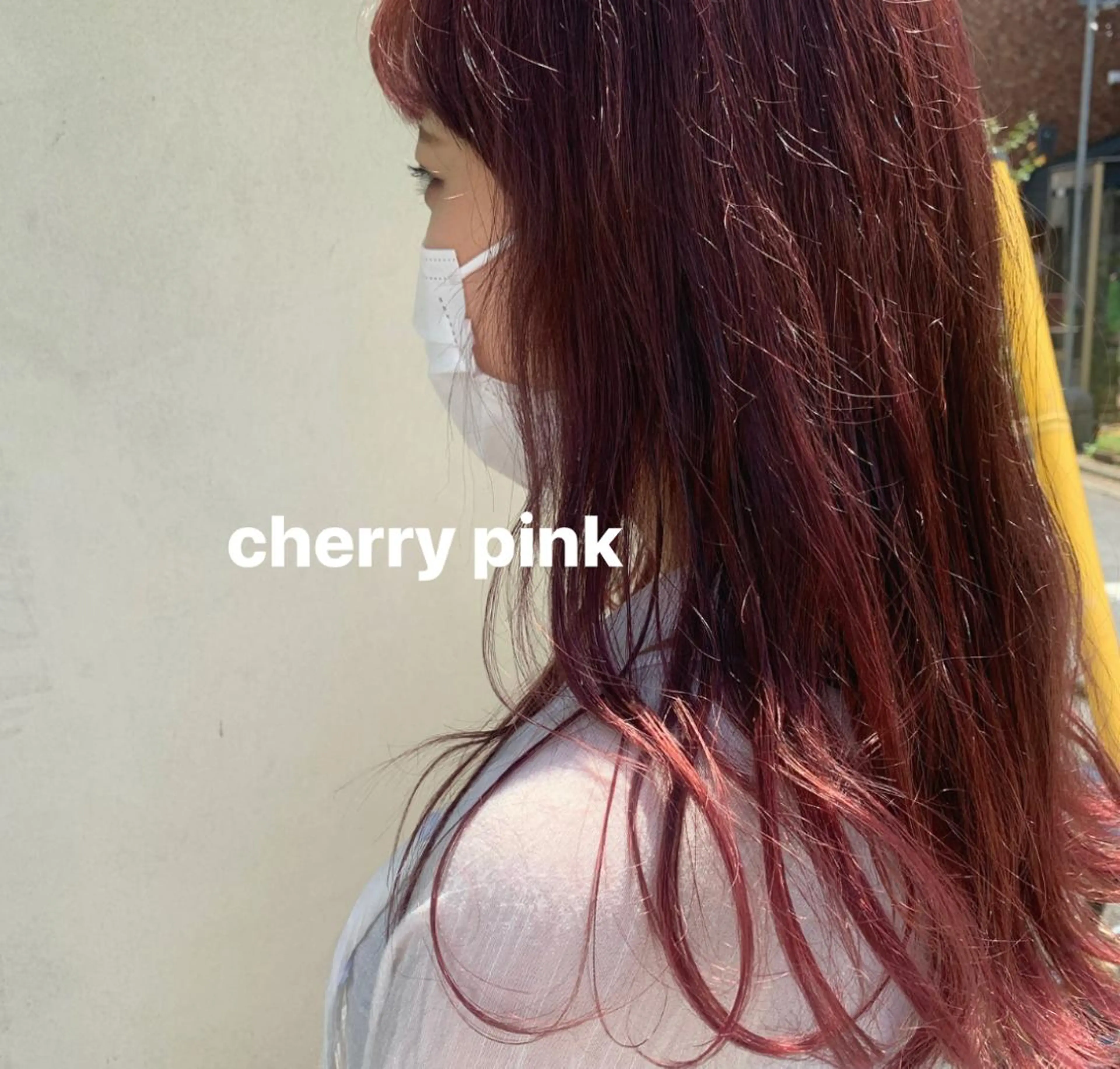 ロング カラー ブリーチ ピンクカラー 🎀トレンドhair 🎀マリノのヘアスタイル