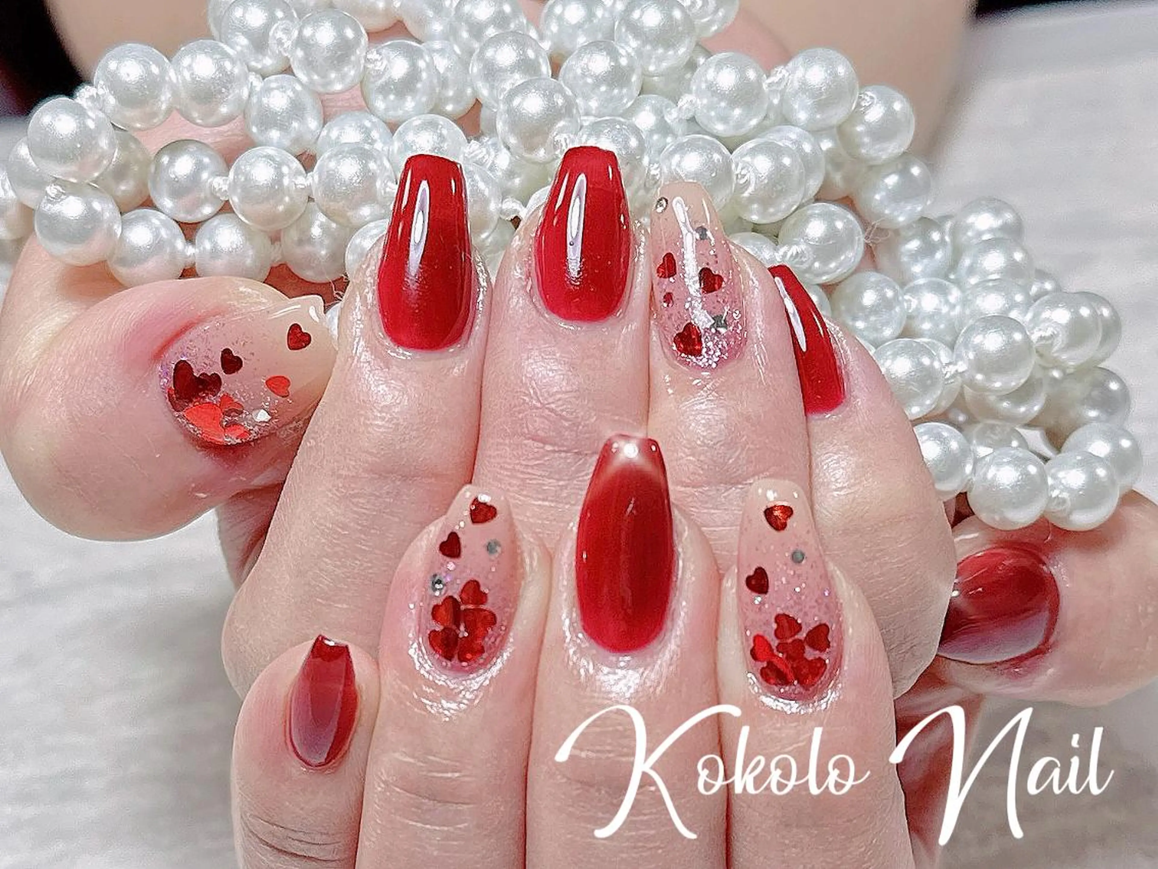 ネイル ハンドネイル 💗KOKORO NAIL💗のネイルデザイン