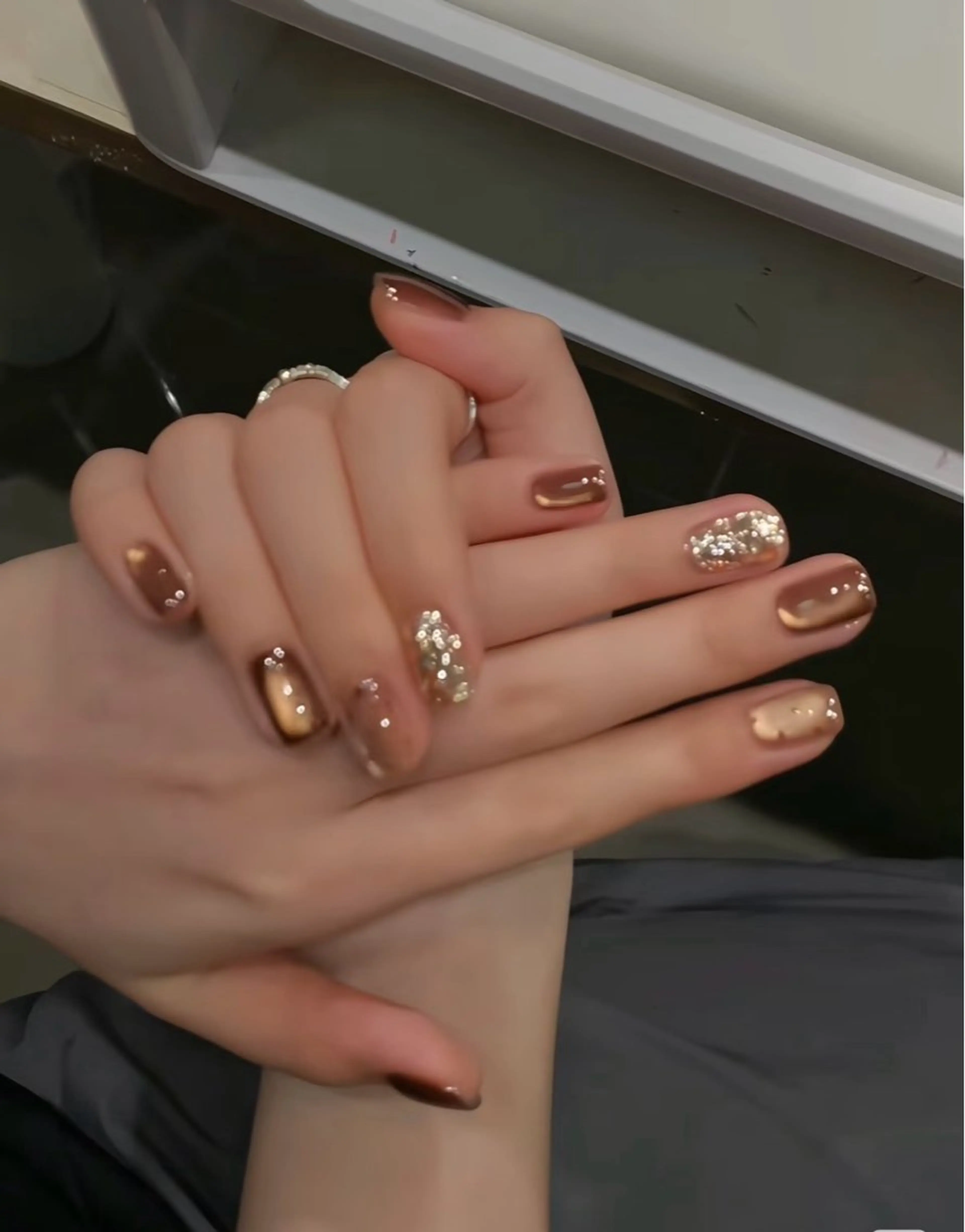 カラー ハンドネイル 💕 coco nailのネイルデザイン