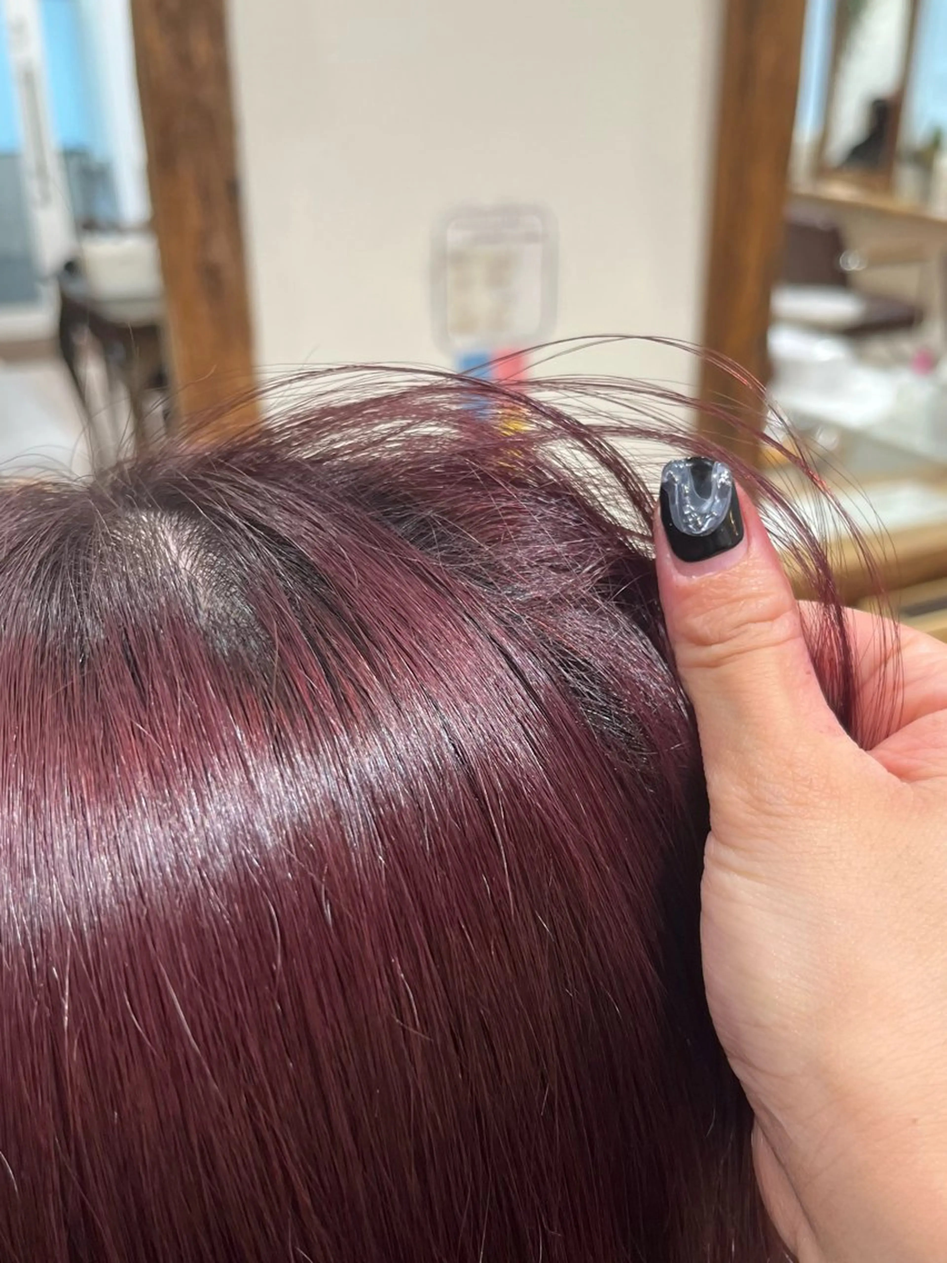 ロング カラー ダブルカラー イヤリングカラー ハイライトカラー ハイトーンカラー インナーカラー ヘアカラー 髪質改善&艶カラー/ ほんだあみ (♡)のヘアスタイル
