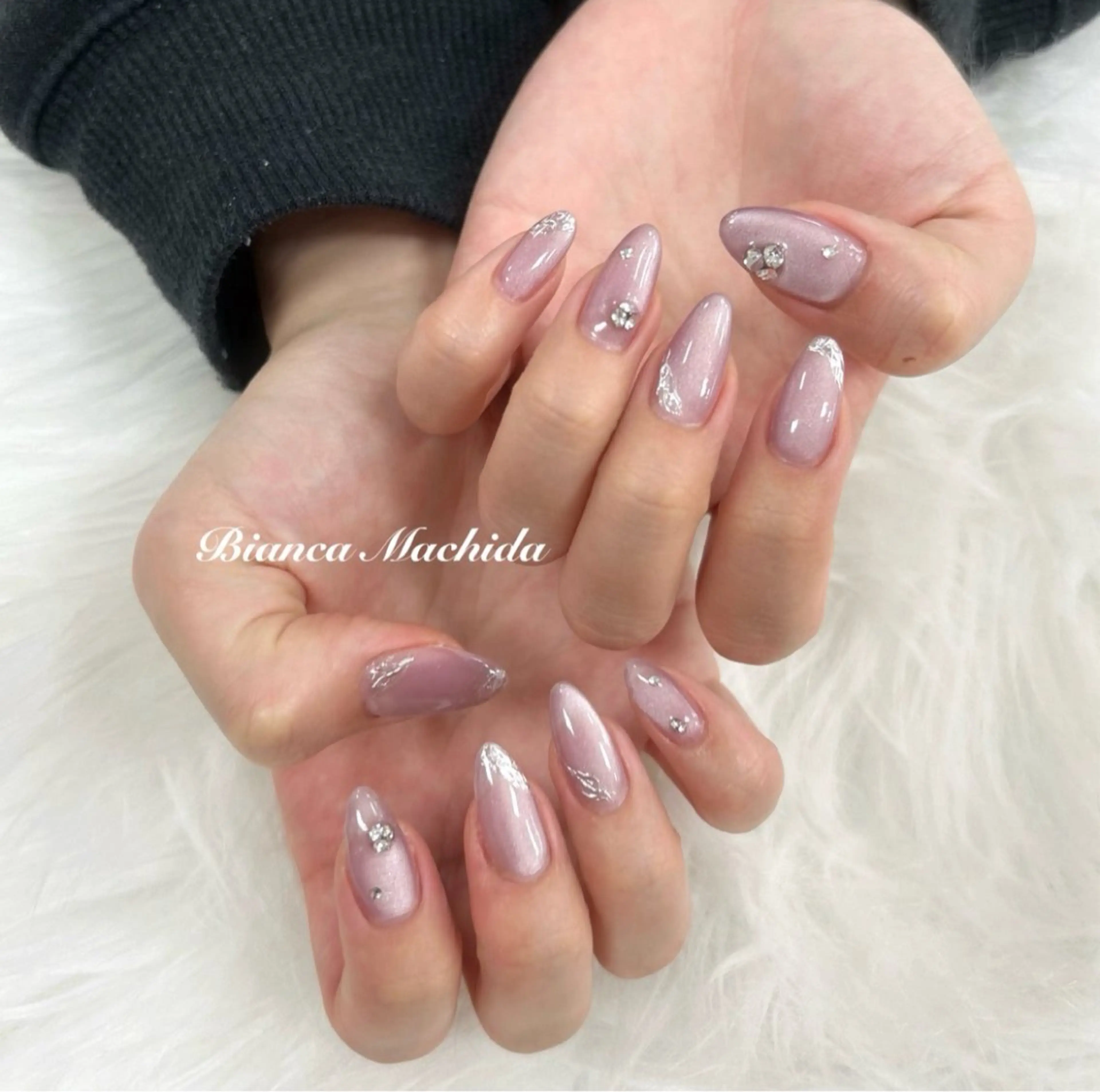 ネイル ハンドネイル ハンドケア Bianca 🪽 Nakajimaのネイルデザイン