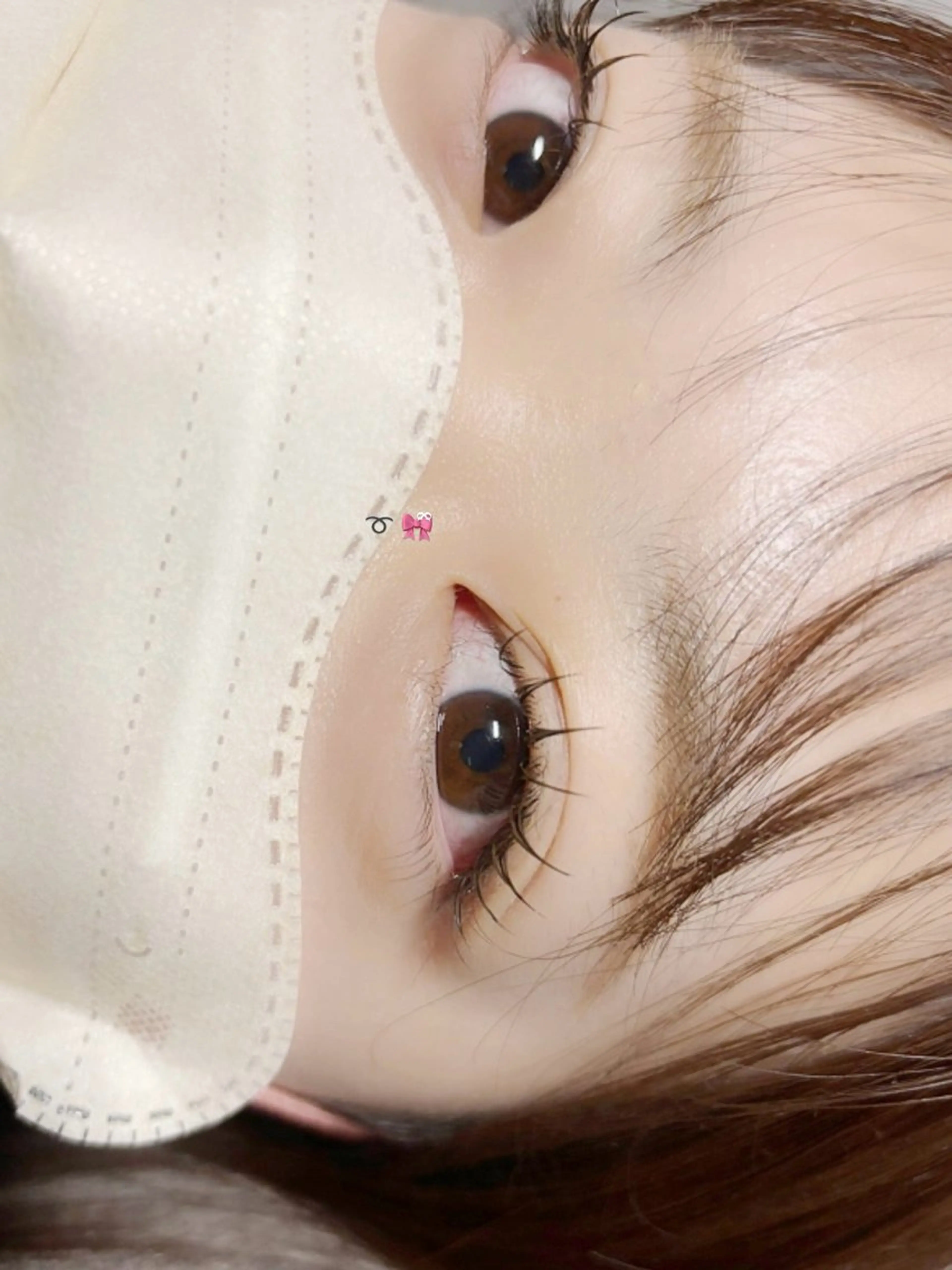 マツエク・マツパ ケラチンラッシュリフト 束感まつ毛 カラーマツエク フラットラッシュ apis eye所属・apis eyeのマツエク・マツパデザイン