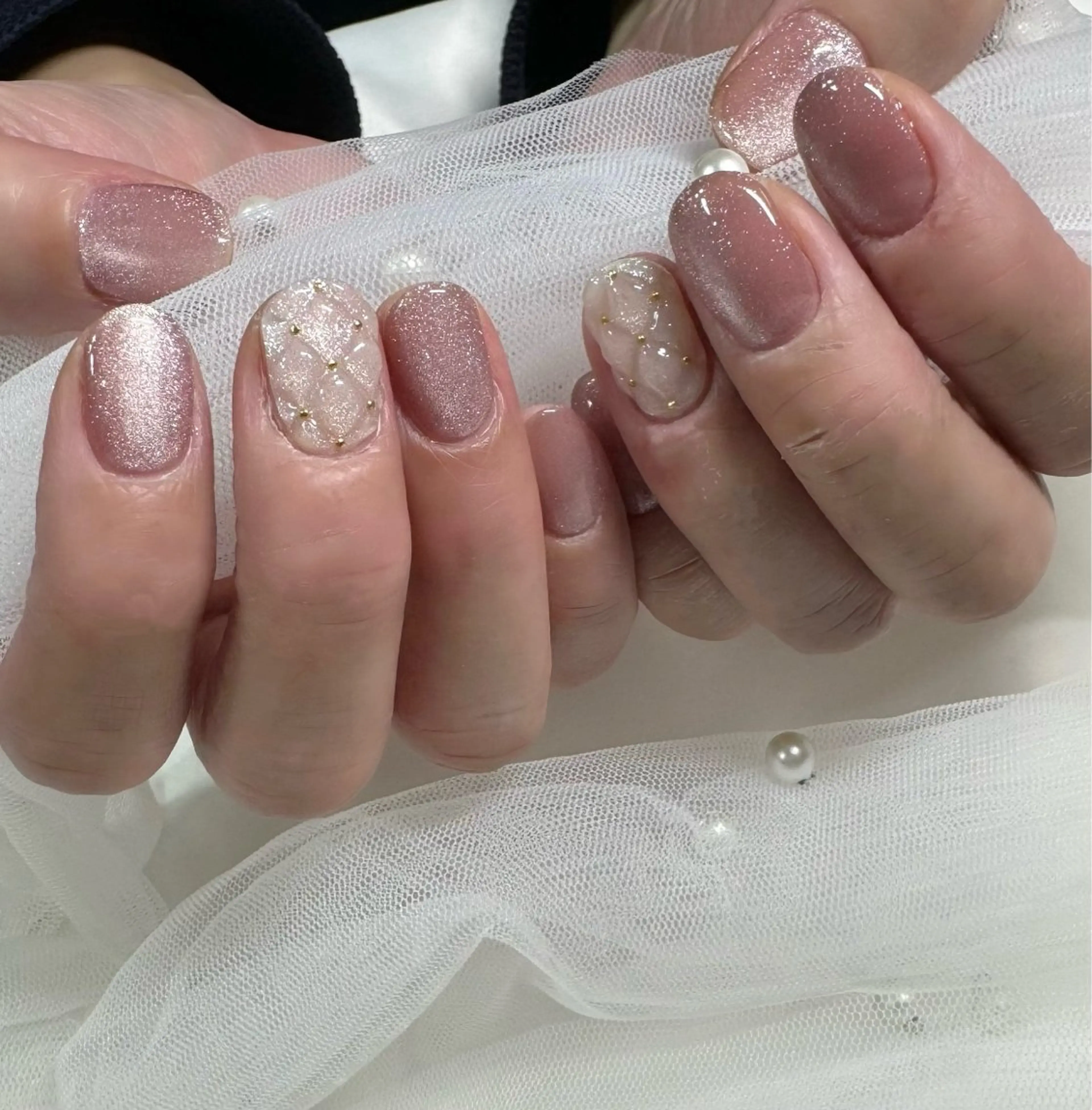 ネイル ジェルネイル 東 千夏のネイルデザイン